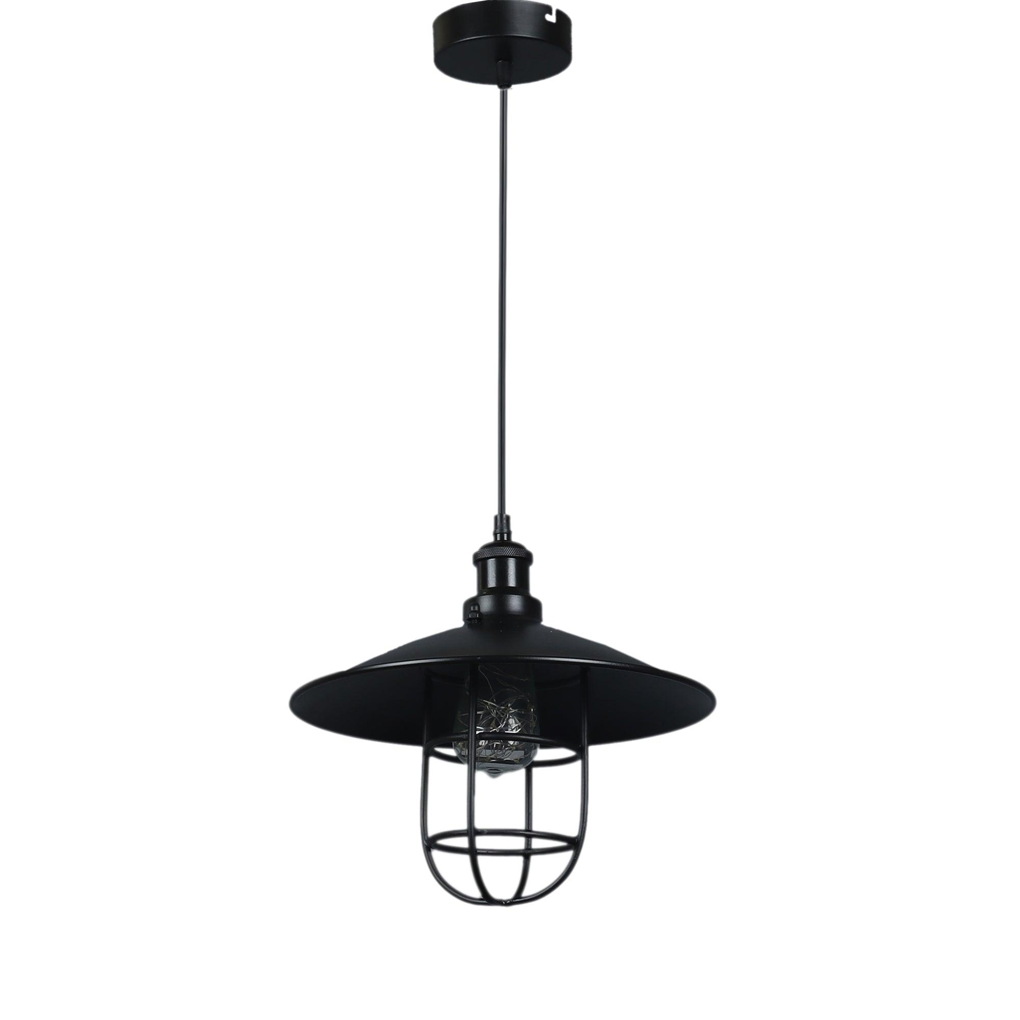 Studio Black Hanging Light by SS Lightings - Ouch Cart 