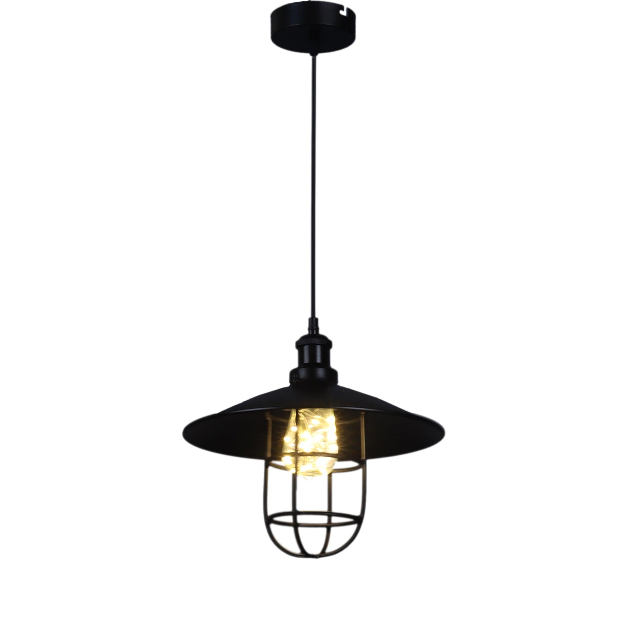 Studio Black Hanging Light by SS Lightings - Ouch Cart 