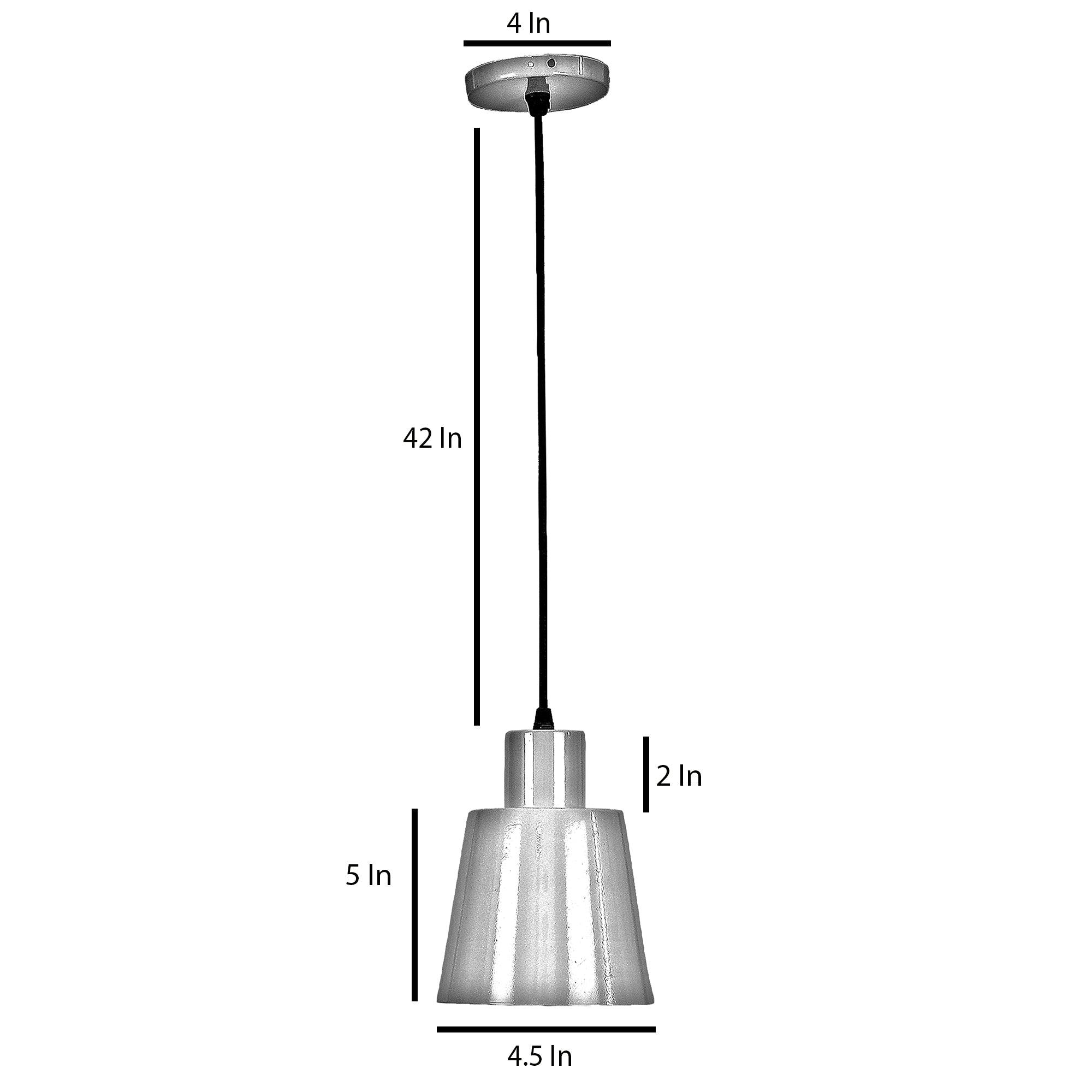 Formul Green Metal Hanging Light by SS Lightings - Ouch Cart 