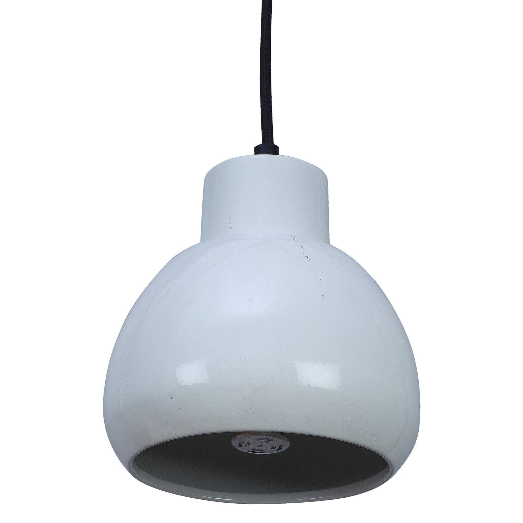 Apple White Metal Hanging Light by SS Lightings - Ouch Cart 