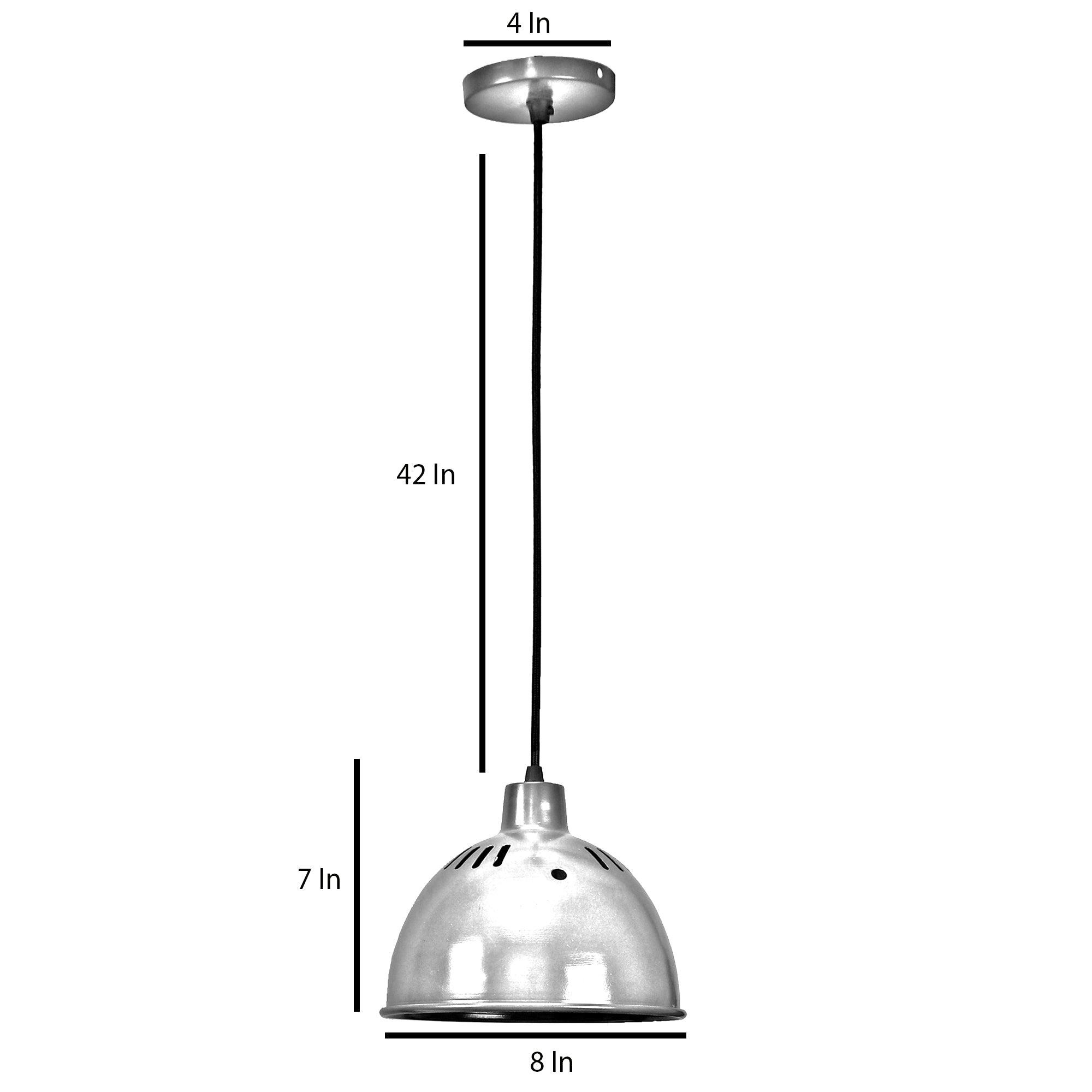 All Black Metal Hanging Light by SS Lightings - Ouch Cart 