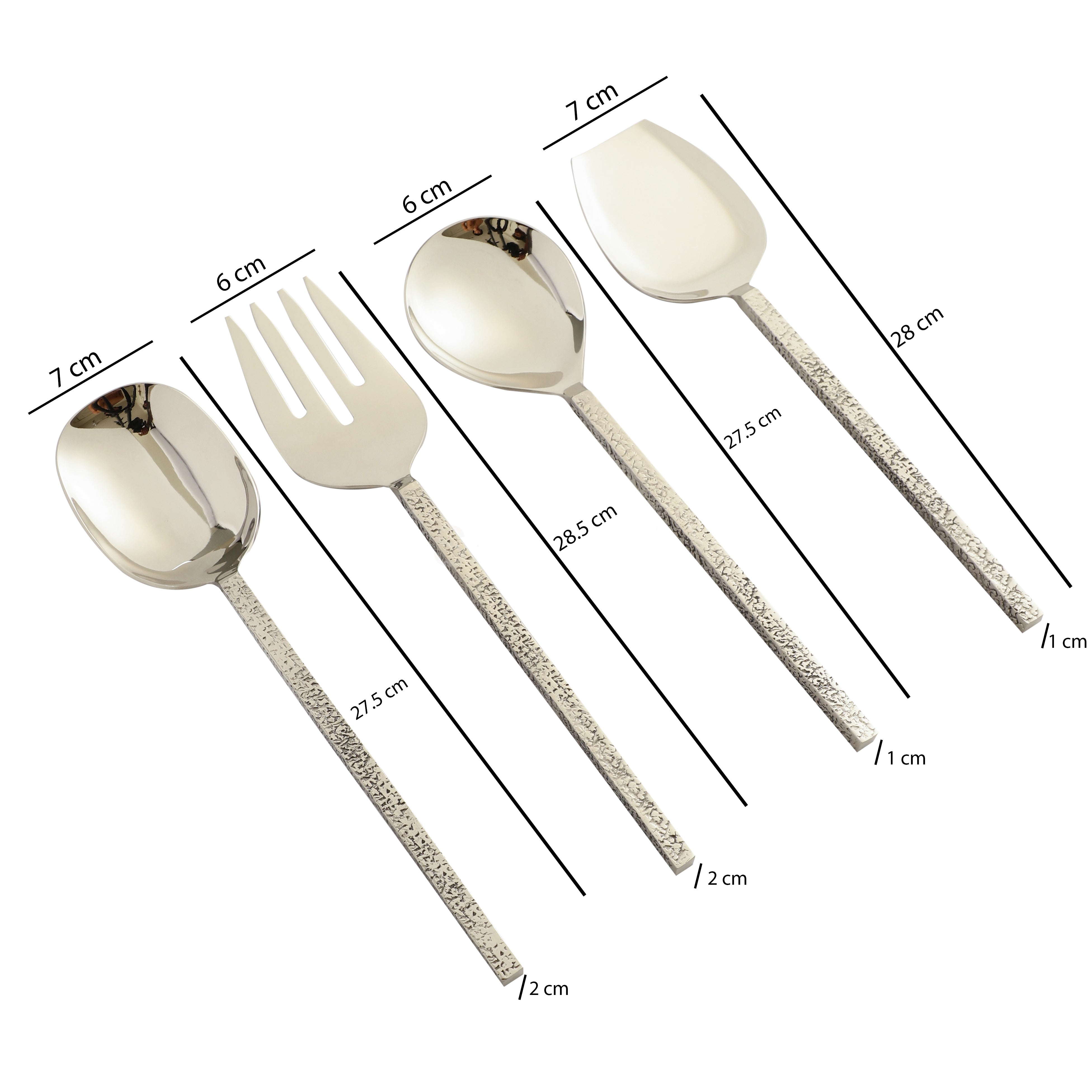 Ember Texture Serving Set