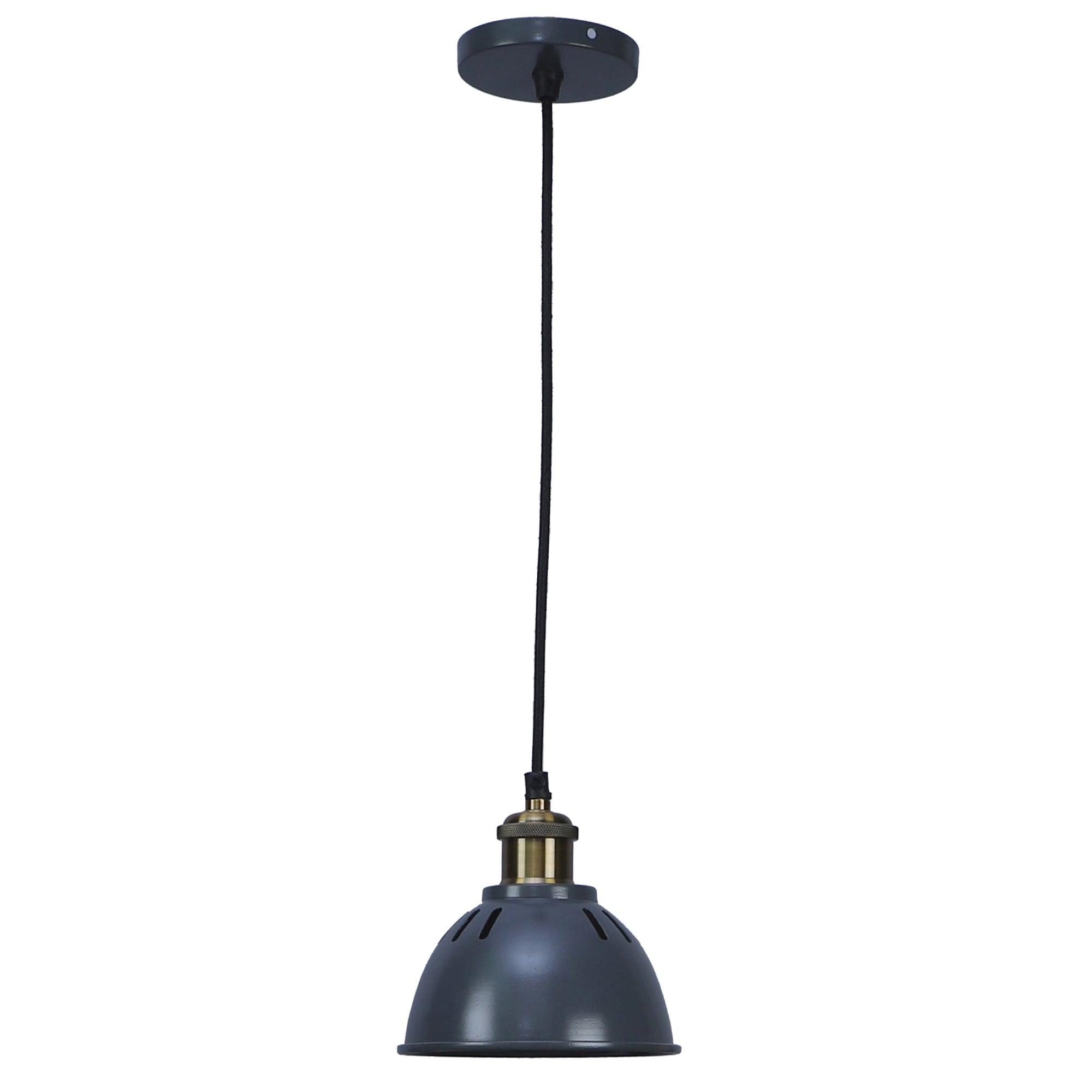 Darnar Grey Metal Hanging Light by SS Lightings - Ouch Cart 