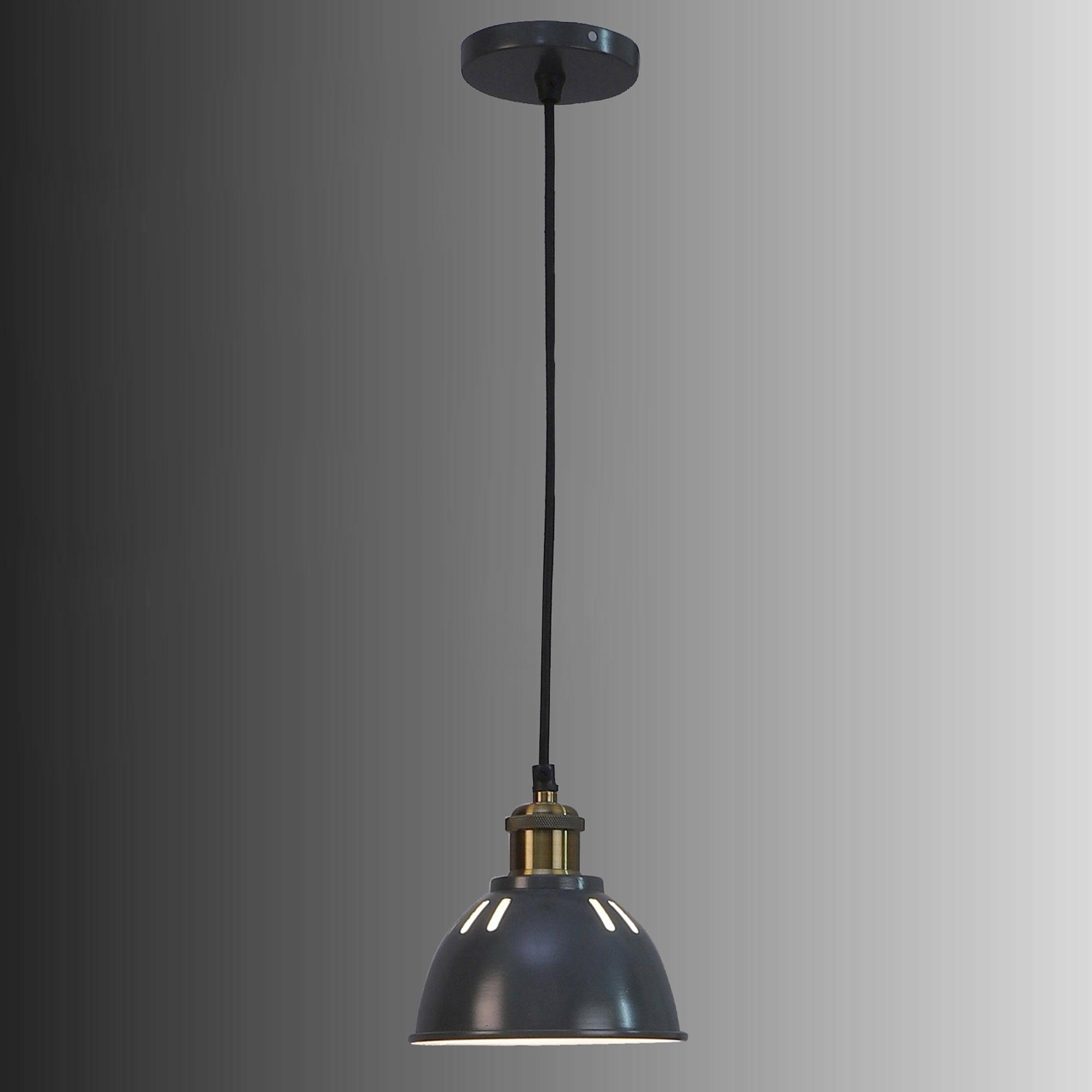 Darnar Grey Metal Hanging Light by SS Lightings - Ouch Cart 