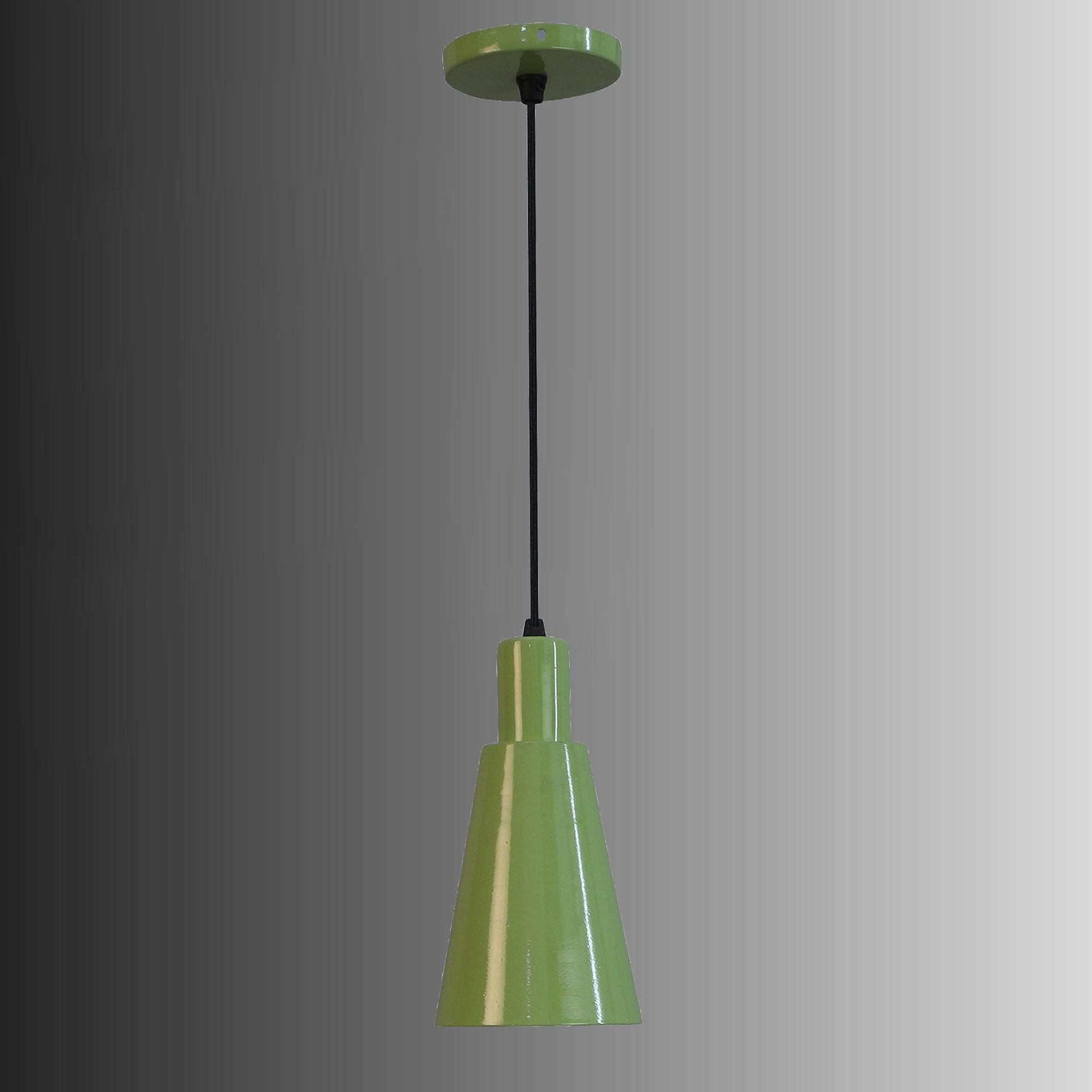 Bristol Green Metal Hanging Light by SS Lightings - Ouch Cart 