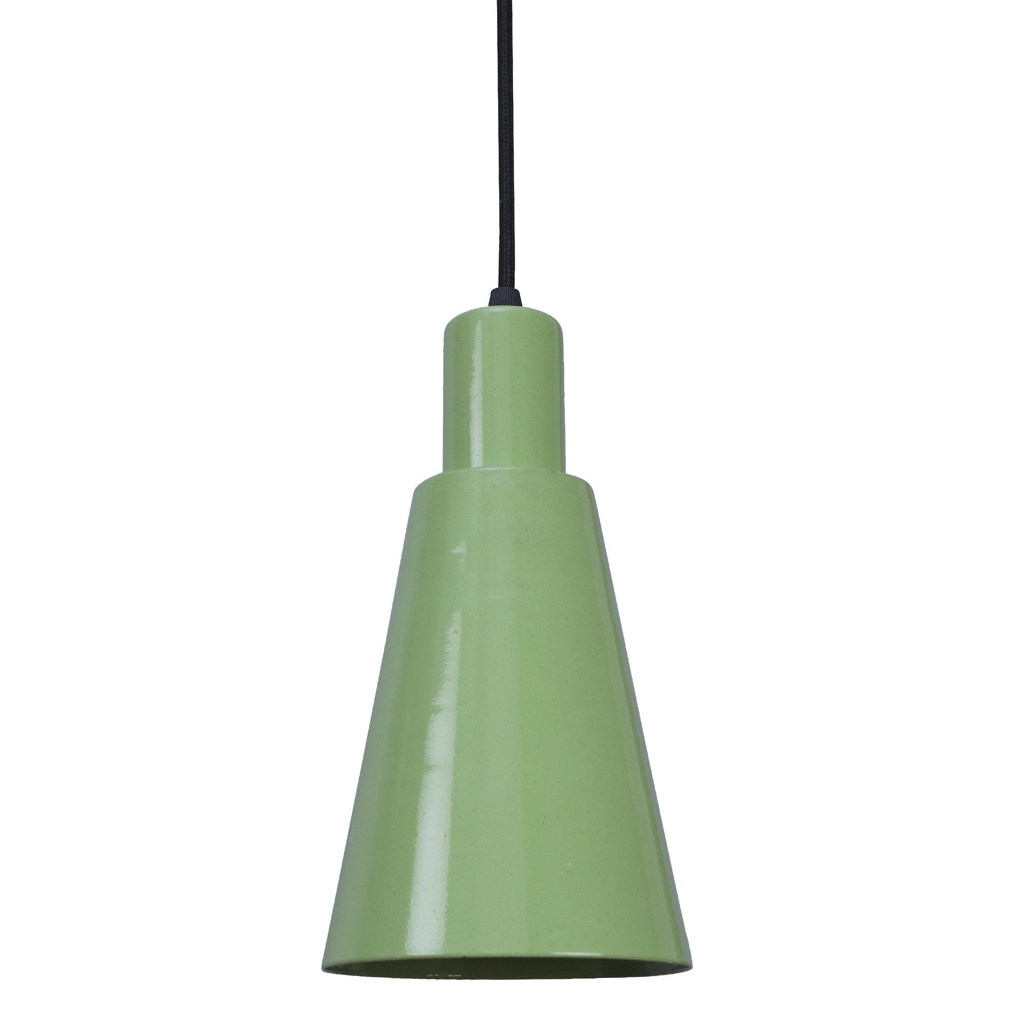 Bristol Green Metal Hanging Light by SS Lightings - Ouch Cart 