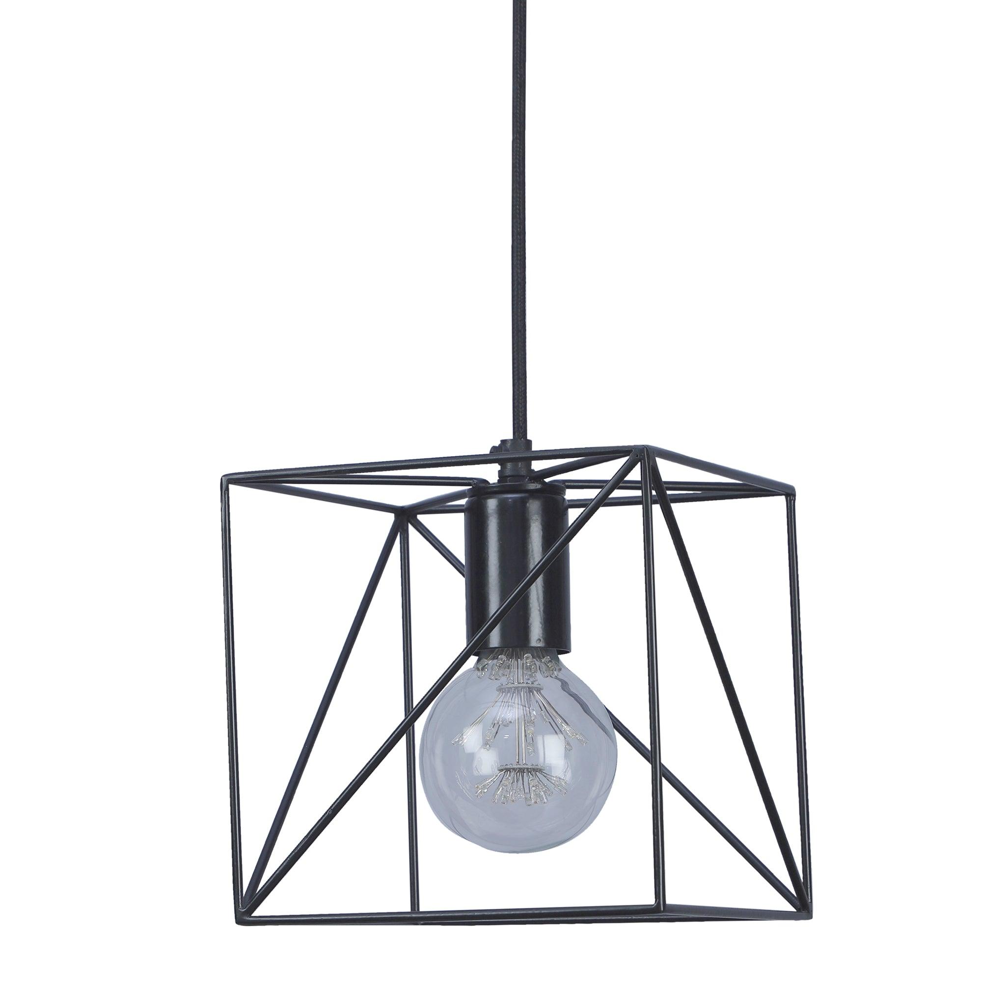 Nordic Black Vintage Metal Single Hanging Light By Ss Lightings - Ouch Cart 