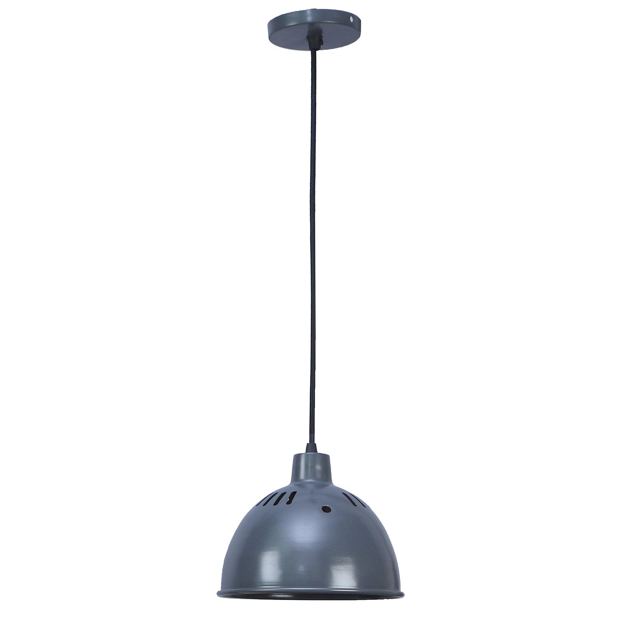 White Grey Metal Hanging Light by SS Lightings - Ouch Cart 