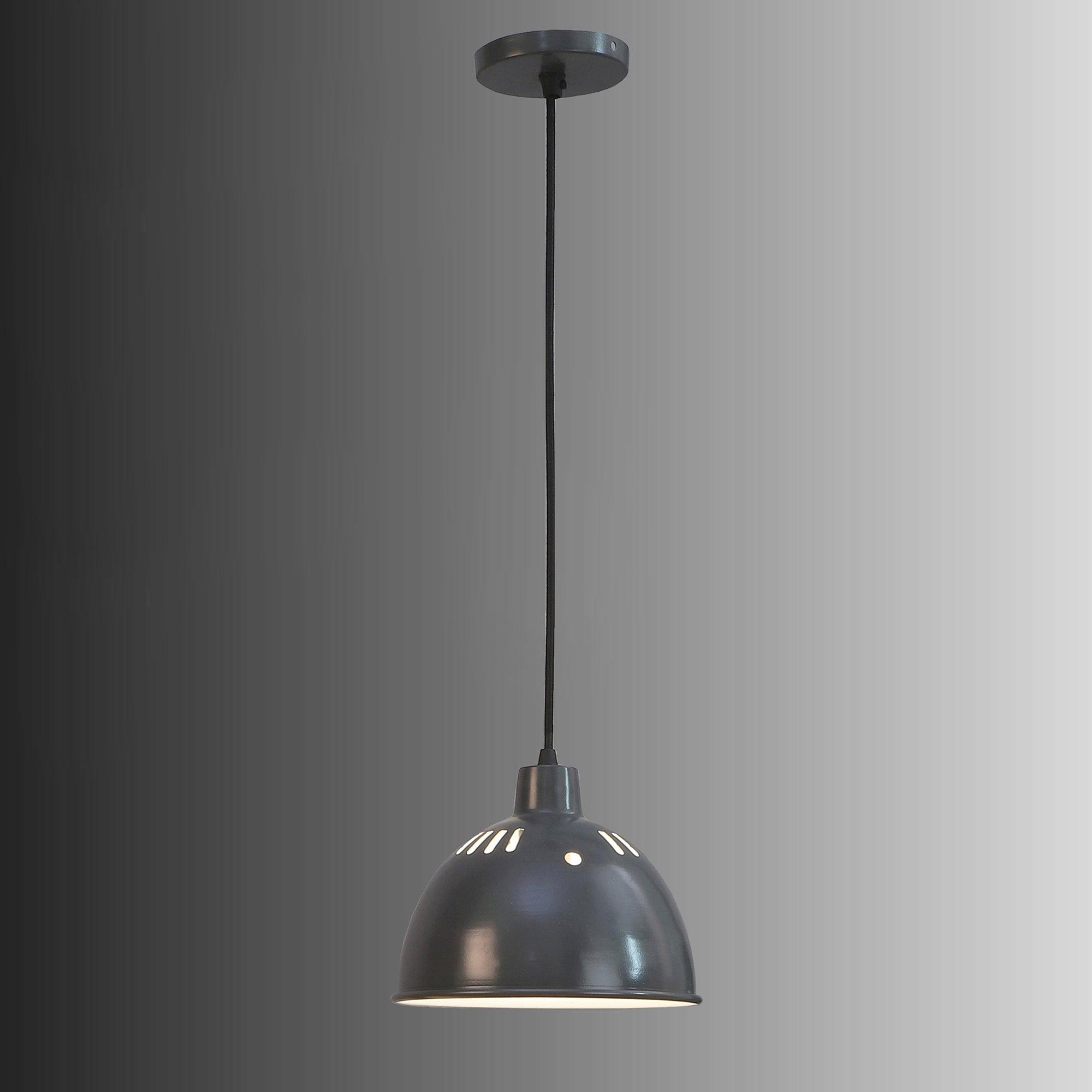 White Grey Metal Hanging Light by SS Lightings - Ouch Cart 