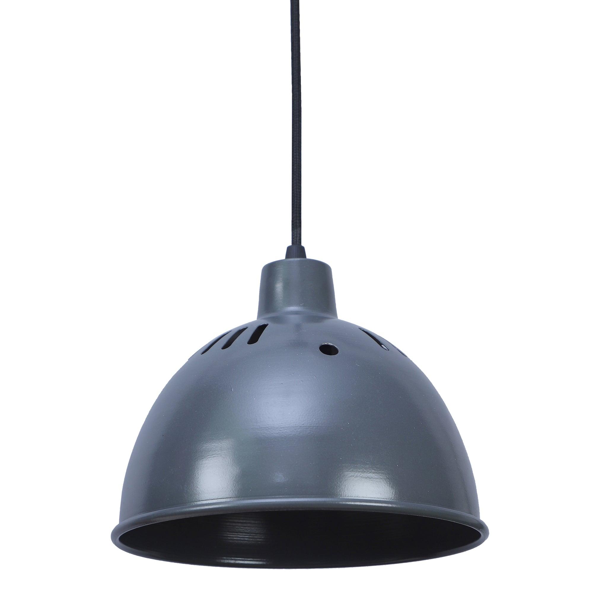 White Grey Metal Hanging Light by SS Lightings - Ouch Cart 