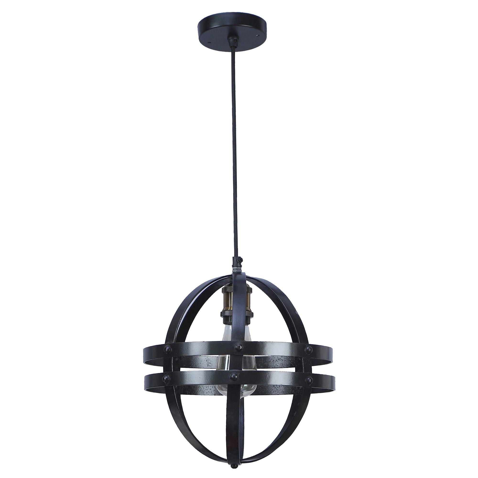 USD Black Metal Hanging Light by SS Lightings - Ouch Cart 