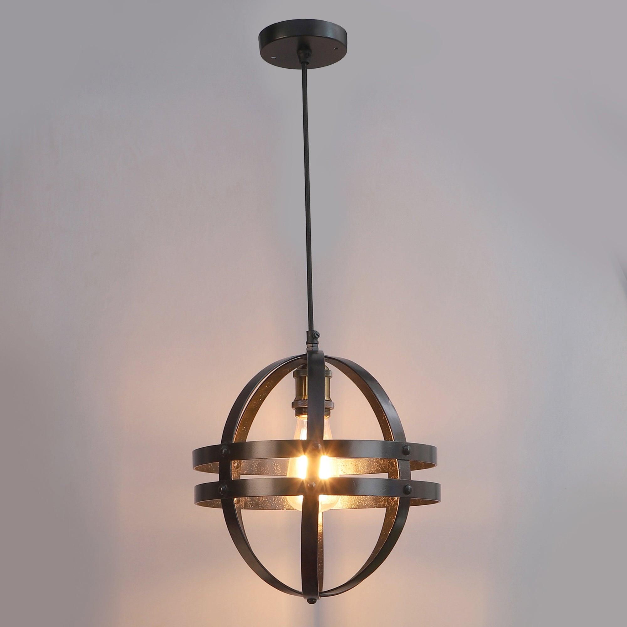 USD Black Metal Hanging Light by SS Lightings - Ouch Cart 