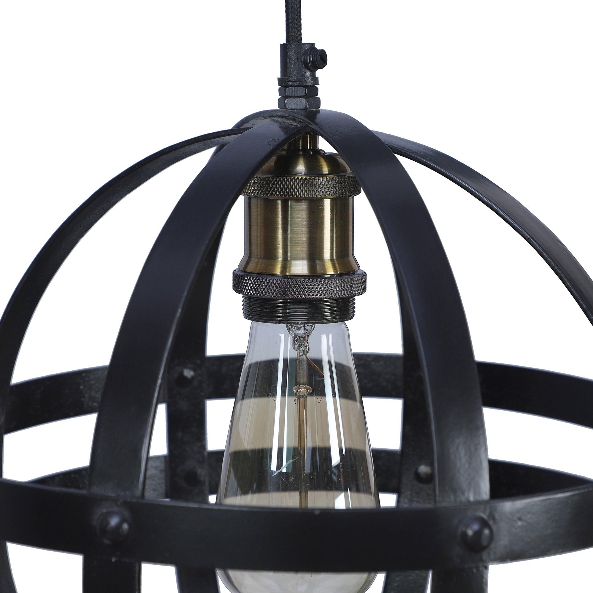 USD Black Metal Hanging Light by SS Lightings - Ouch Cart 