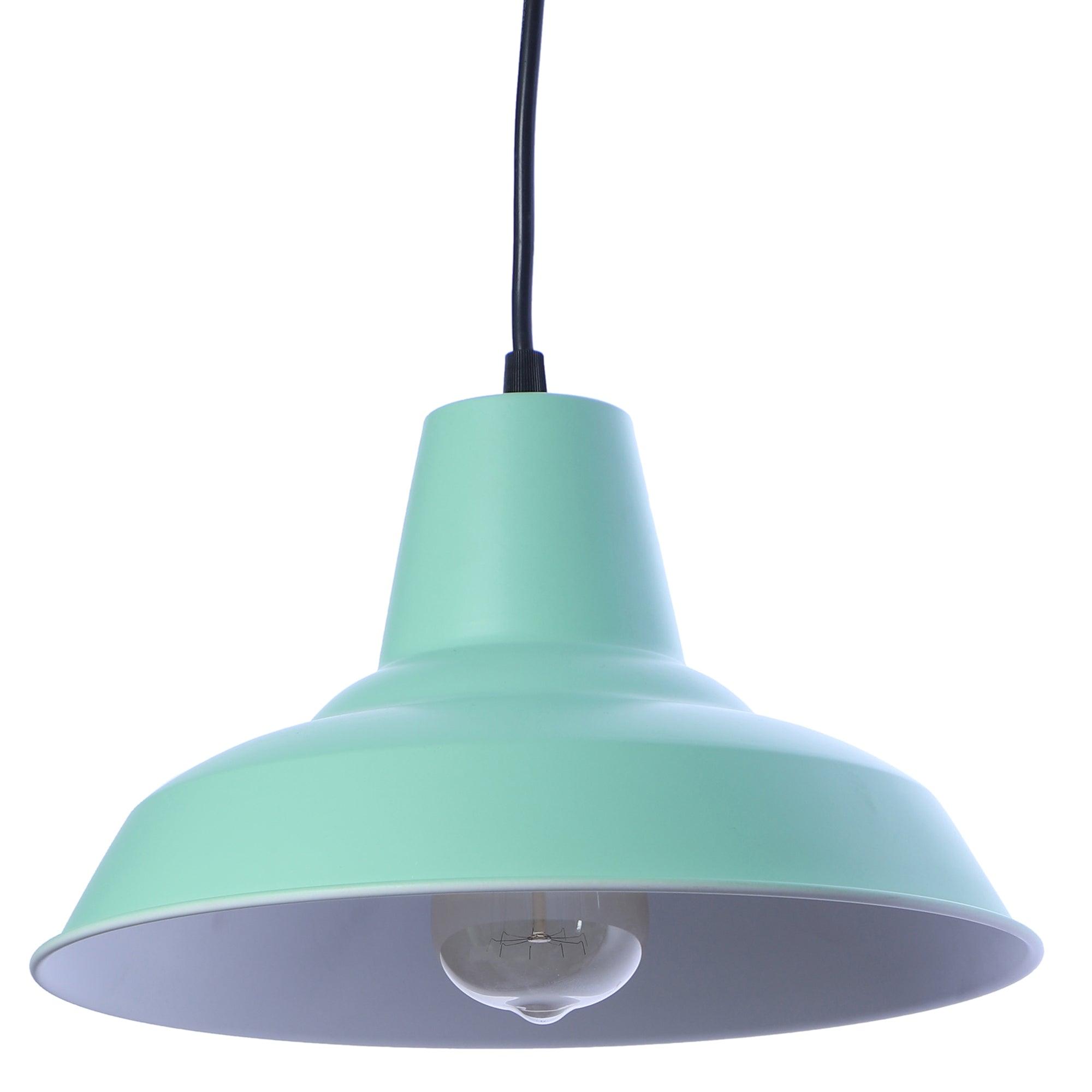 Opi Minimal Pastel Green Metal Single Hanging Light By Ss Lightings - Ouch Cart 