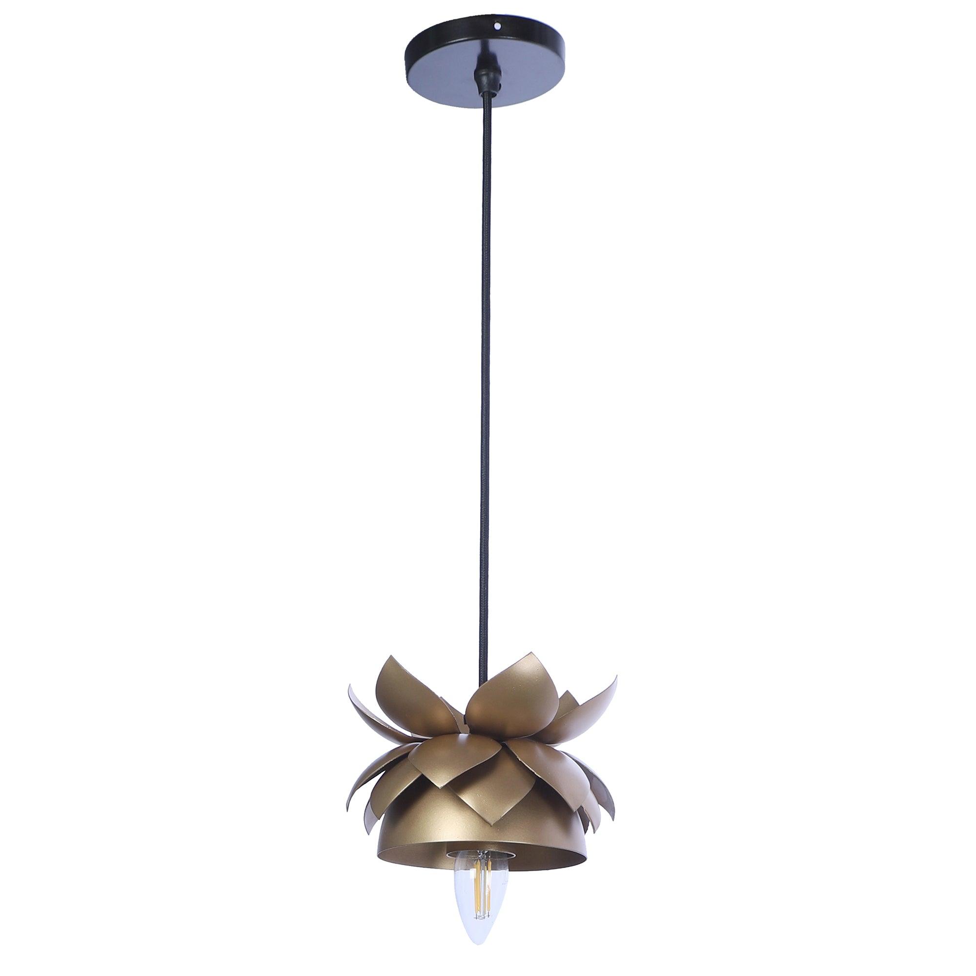 Hang Gold Metal Hanging Light by SS Lightings - Ouch Cart 