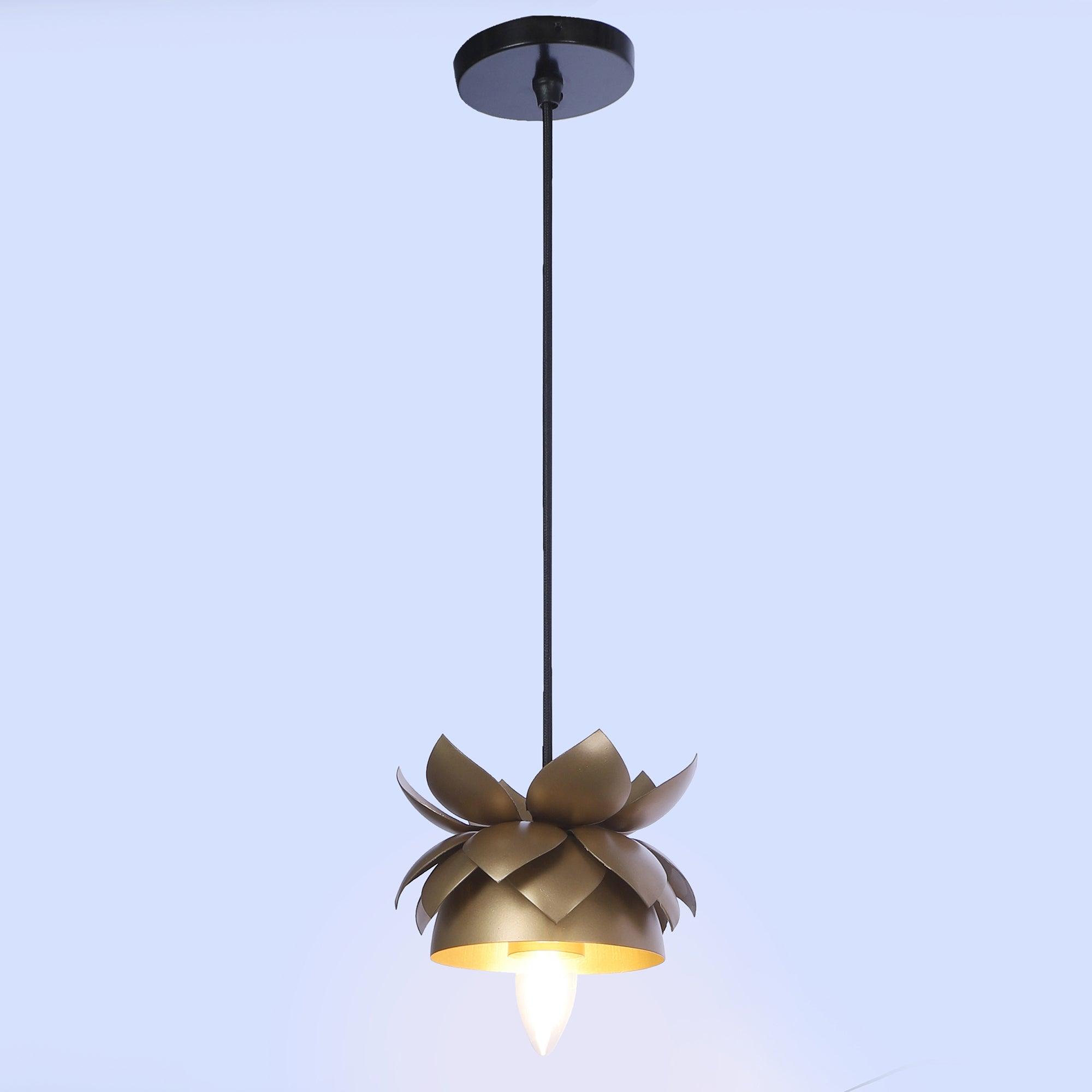 Hang Gold Metal Hanging Light by SS Lightings - Ouch Cart 