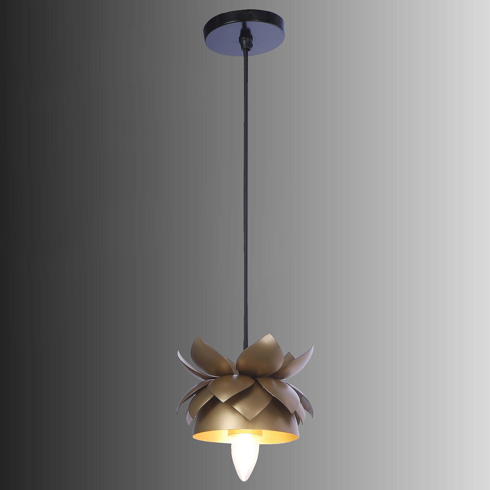 Hang Gold Metal Hanging Light by SS Lightings - Ouch Cart 