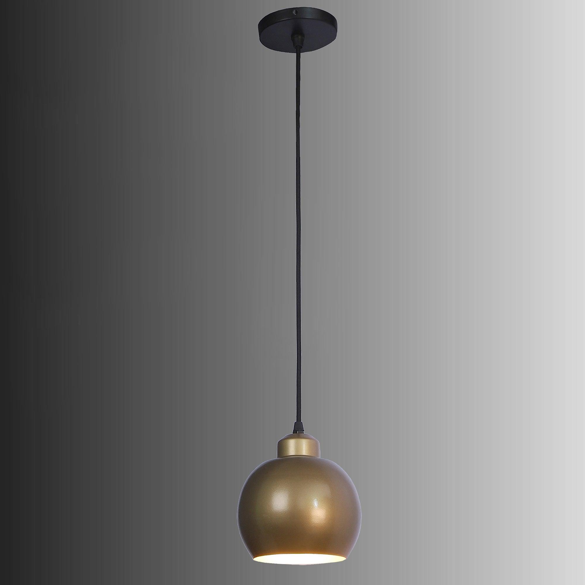 Gold Metal Hanging Light by SS Lightings - Ouch Cart 