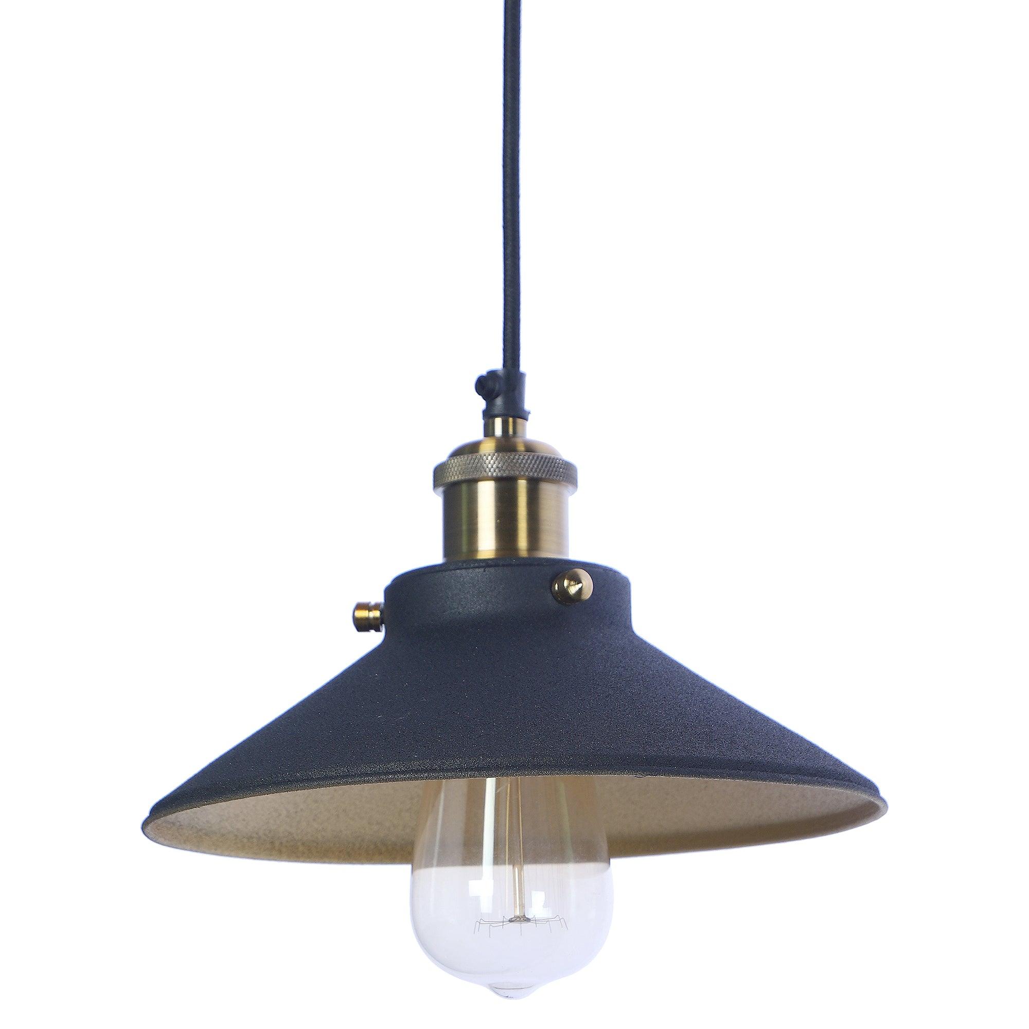 Nora Black Metal Single Hanging Light By Ss Lightings - Ouch Cart 