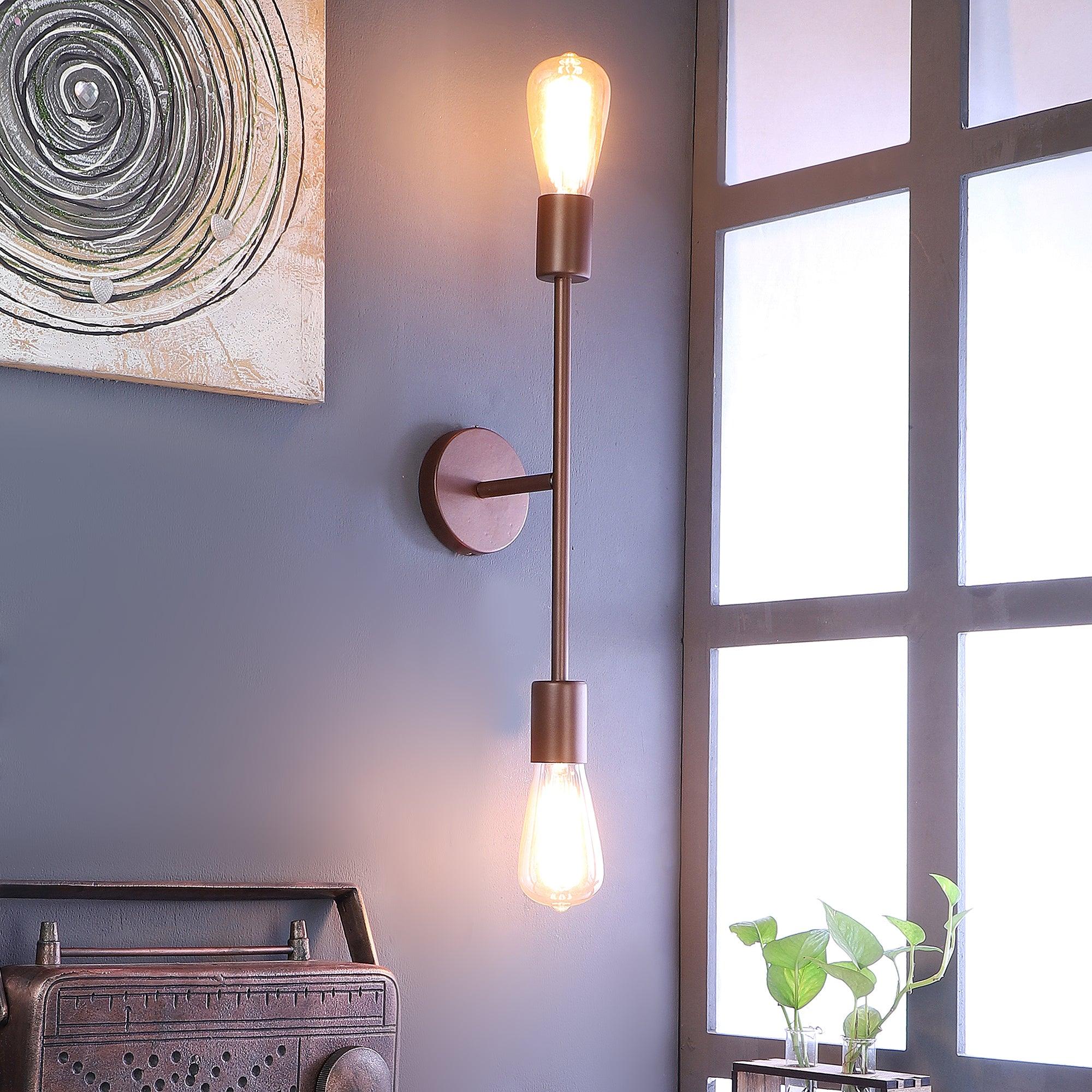 Filo Copper Metal Wall Light by SS Lightings - Ouch Cart 