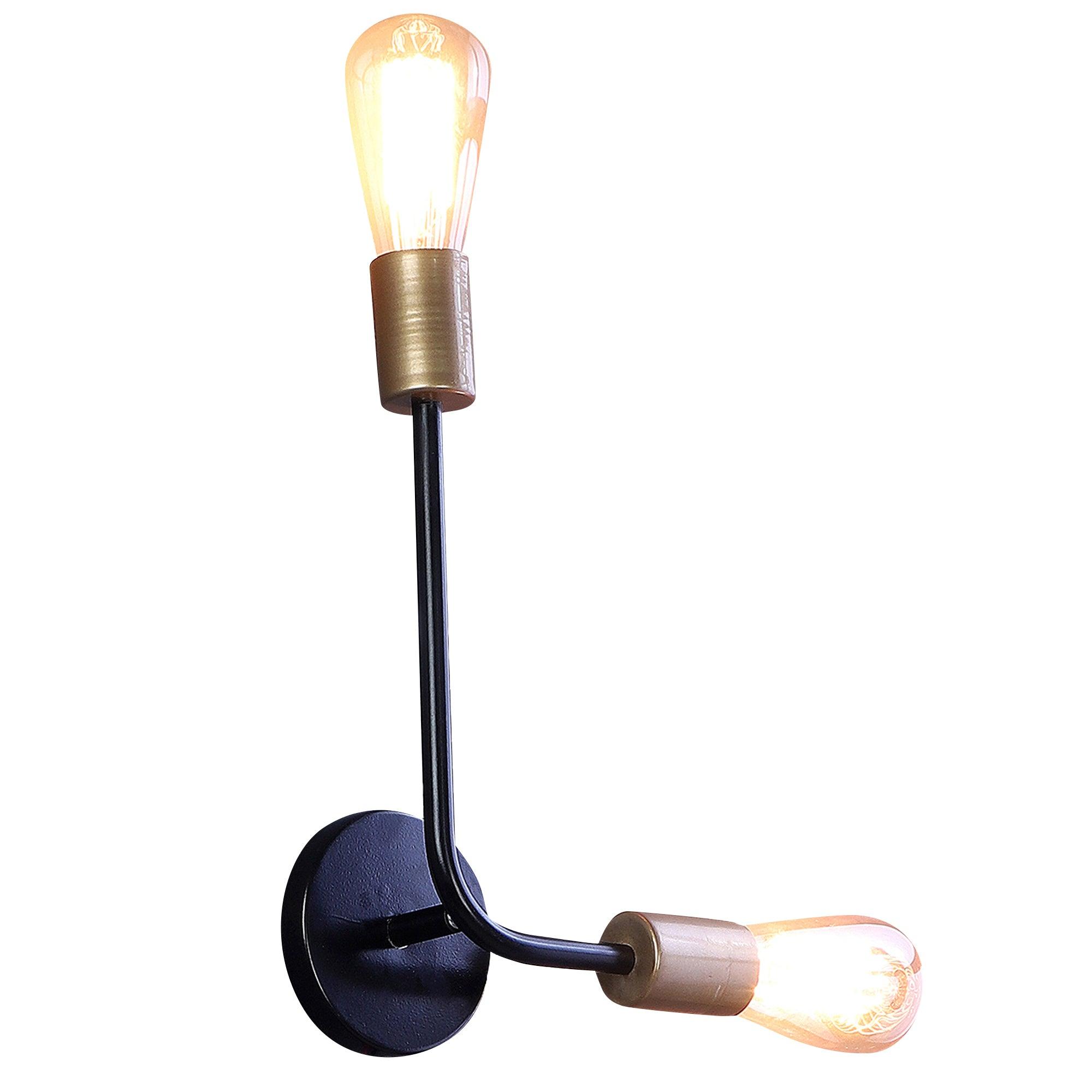 Kelda Black Metal Wall Light by SS Lightings - Ouch Cart 