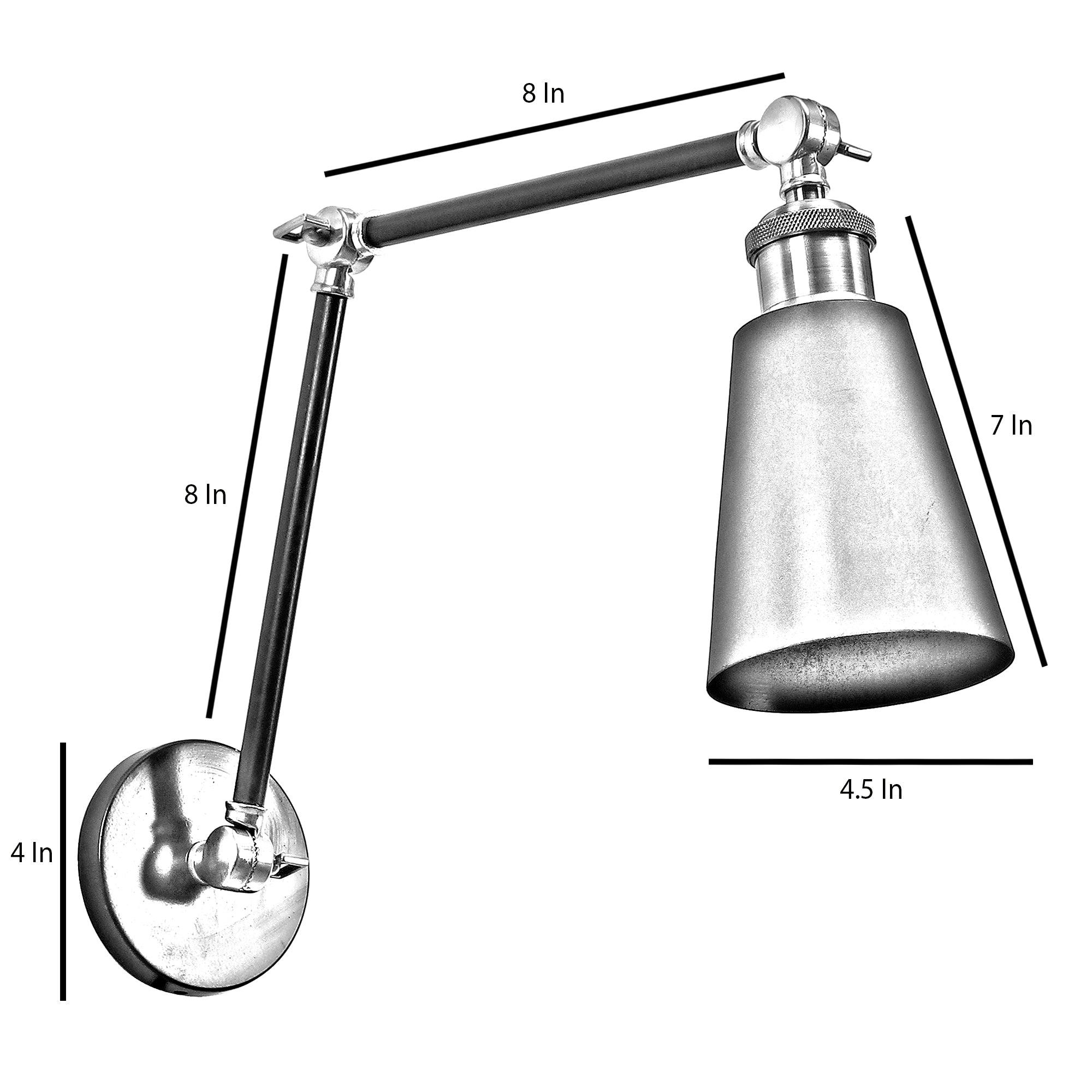 Morden Black Metal Wall Light by SS Lightings - Ouch Cart 