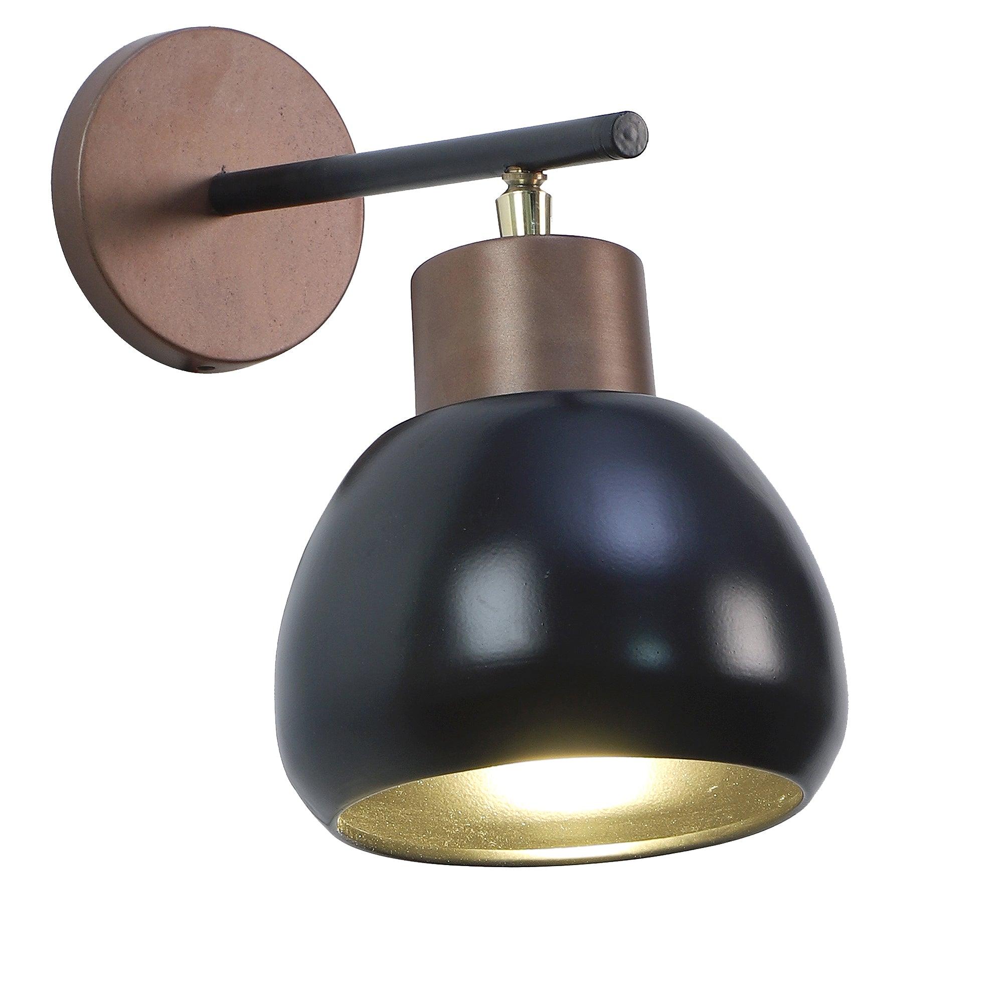 Bon-Bon Black Metal Wall Light by SS Lightings - Ouch Cart 