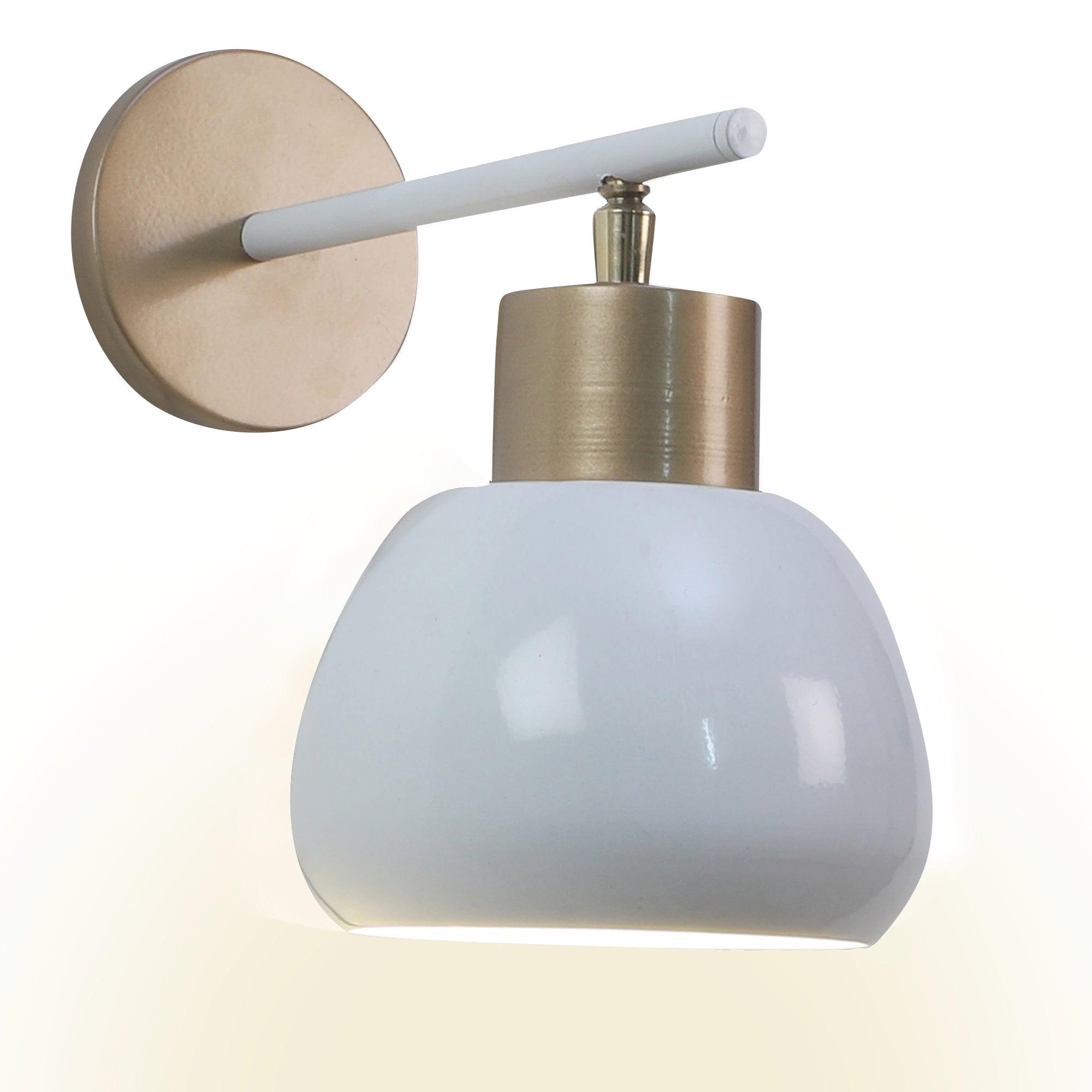 Bon-Bon White Metal Wall Light by SS Lightings - Ouch Cart 