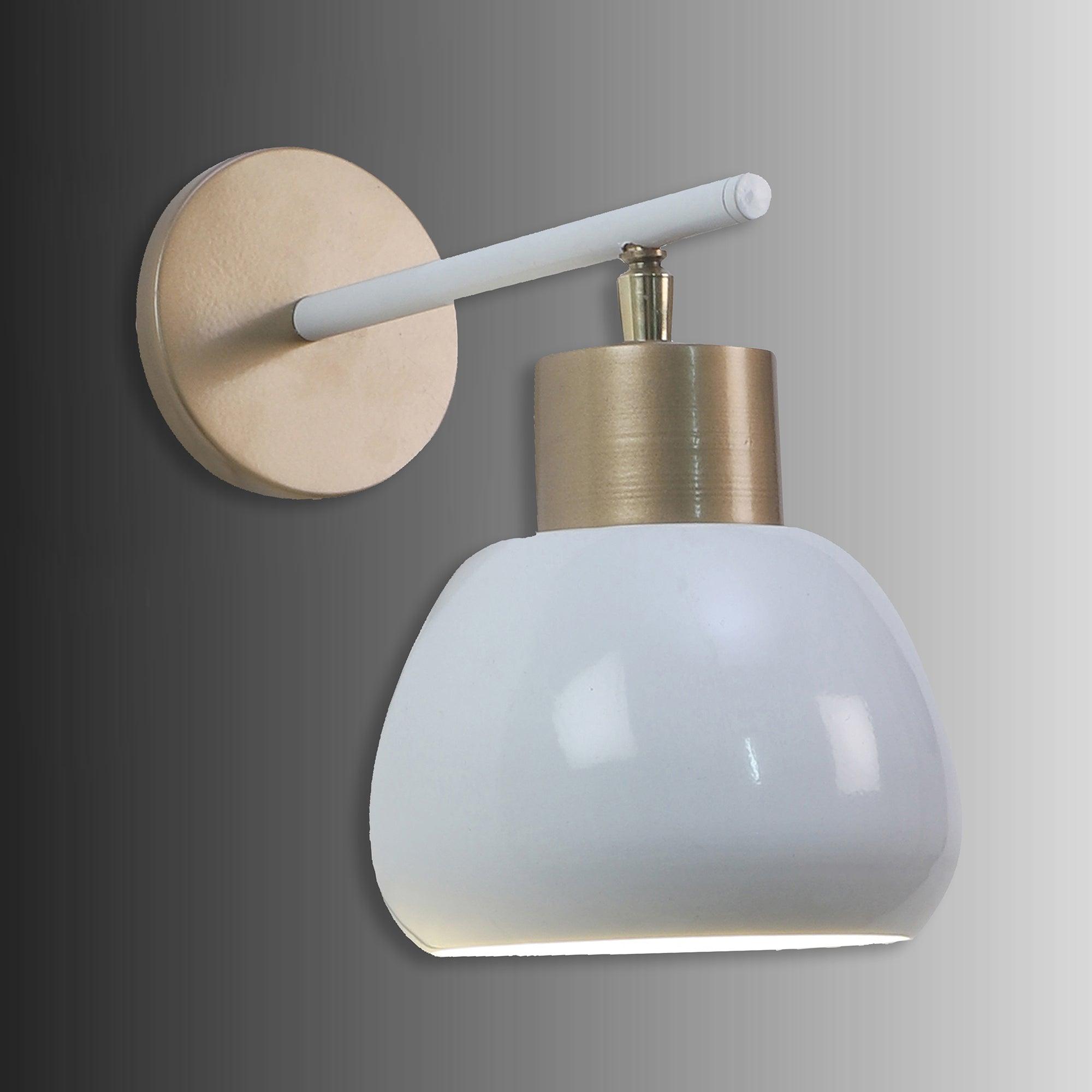 Bon-Bon White Metal Wall Light by SS Lightings - Ouch Cart 