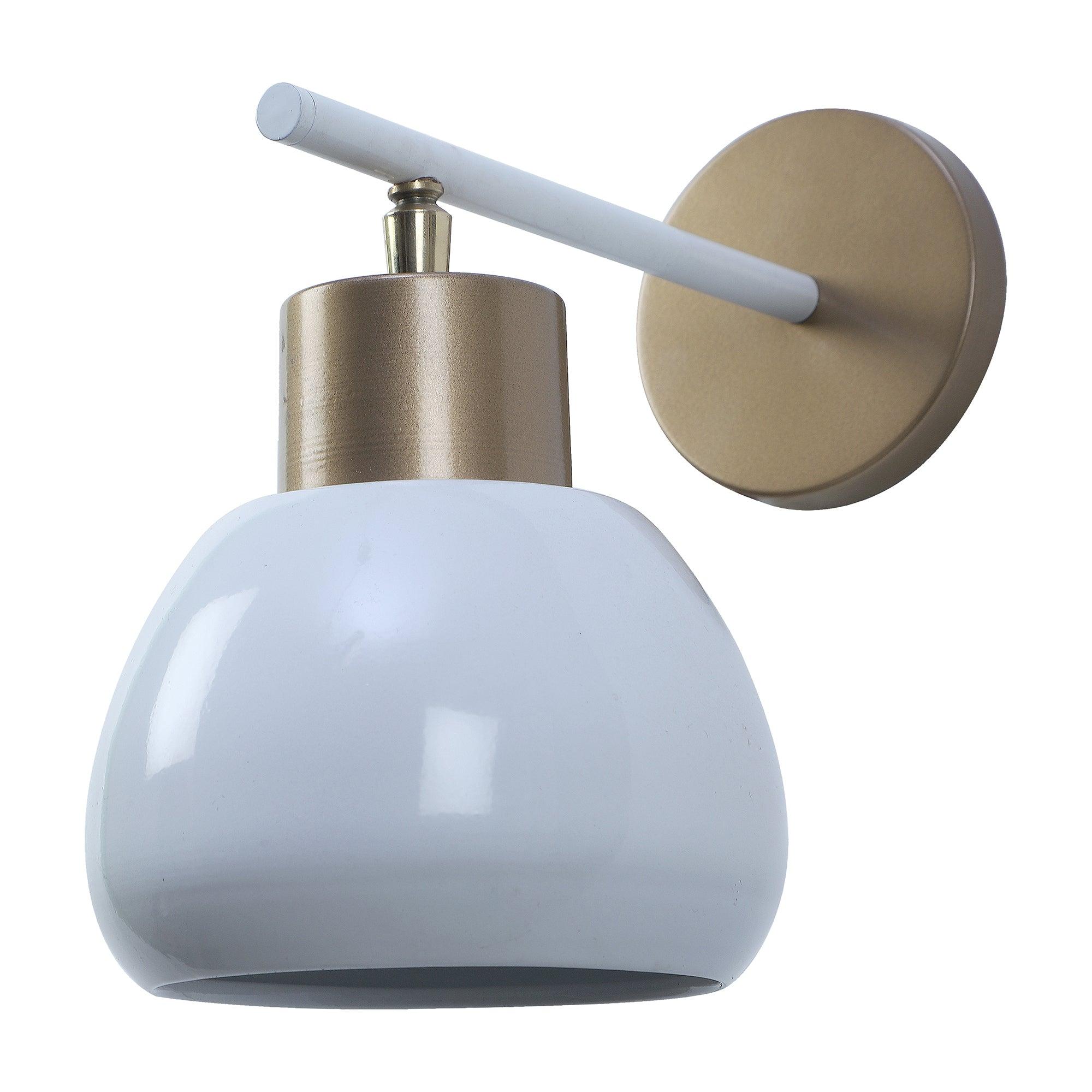 Bon-Bon White Metal Wall Light by SS Lightings - Ouch Cart 