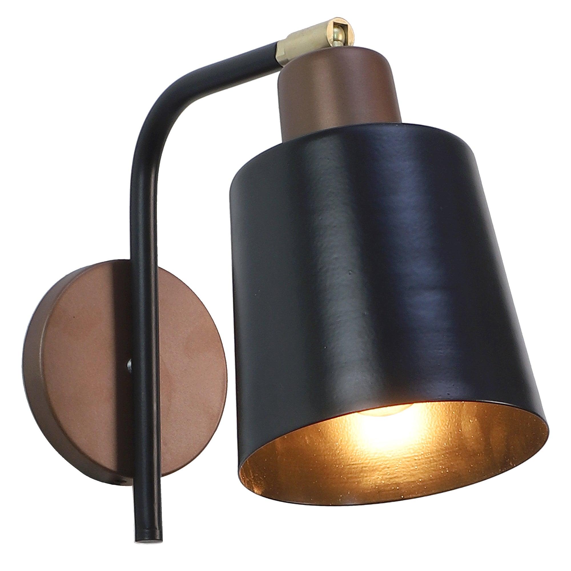 Two-Way Black Metal Wall Light by SS Lightings - Ouch Cart 