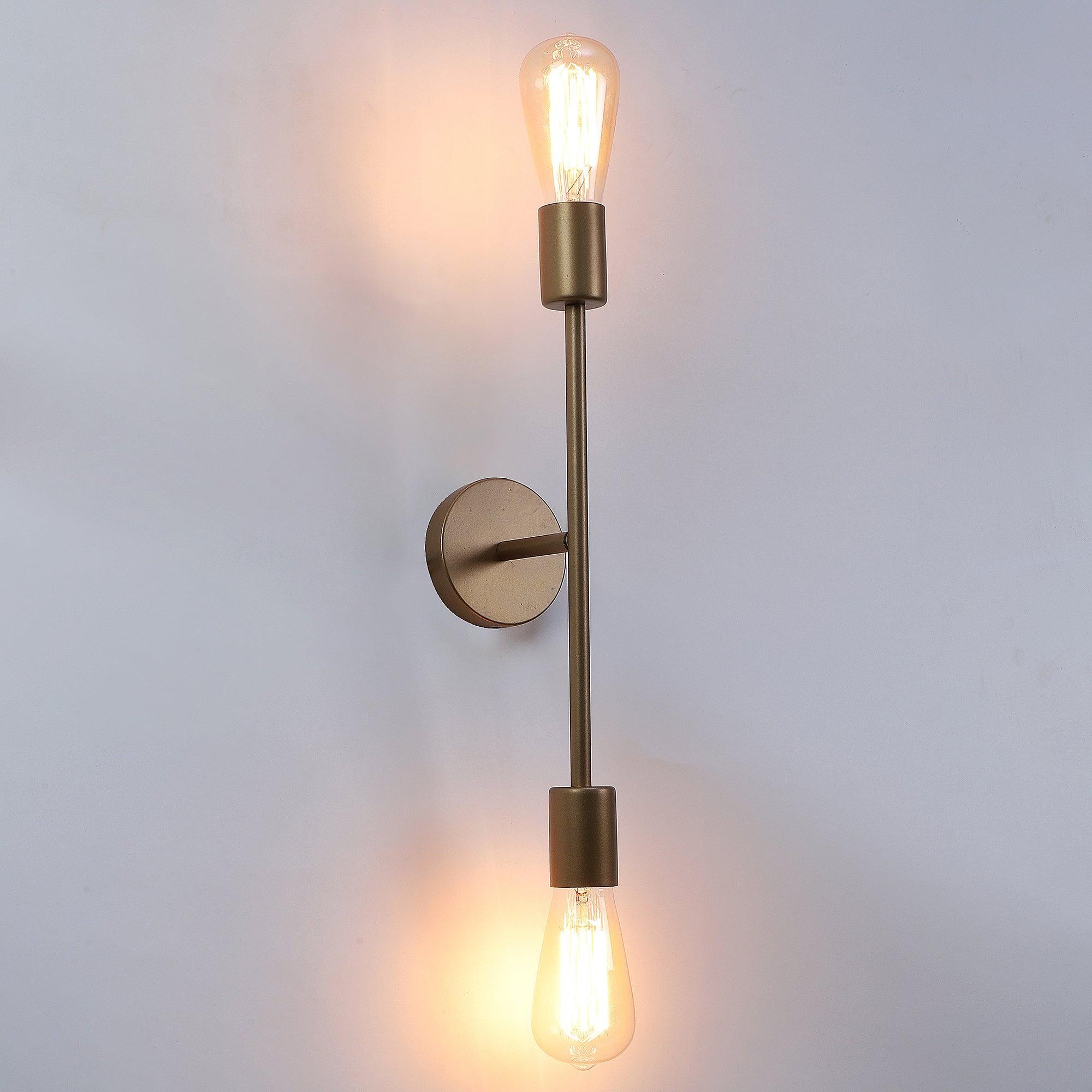 Filo Gold Metal Wall Light by SS Lightings - Ouch Cart 