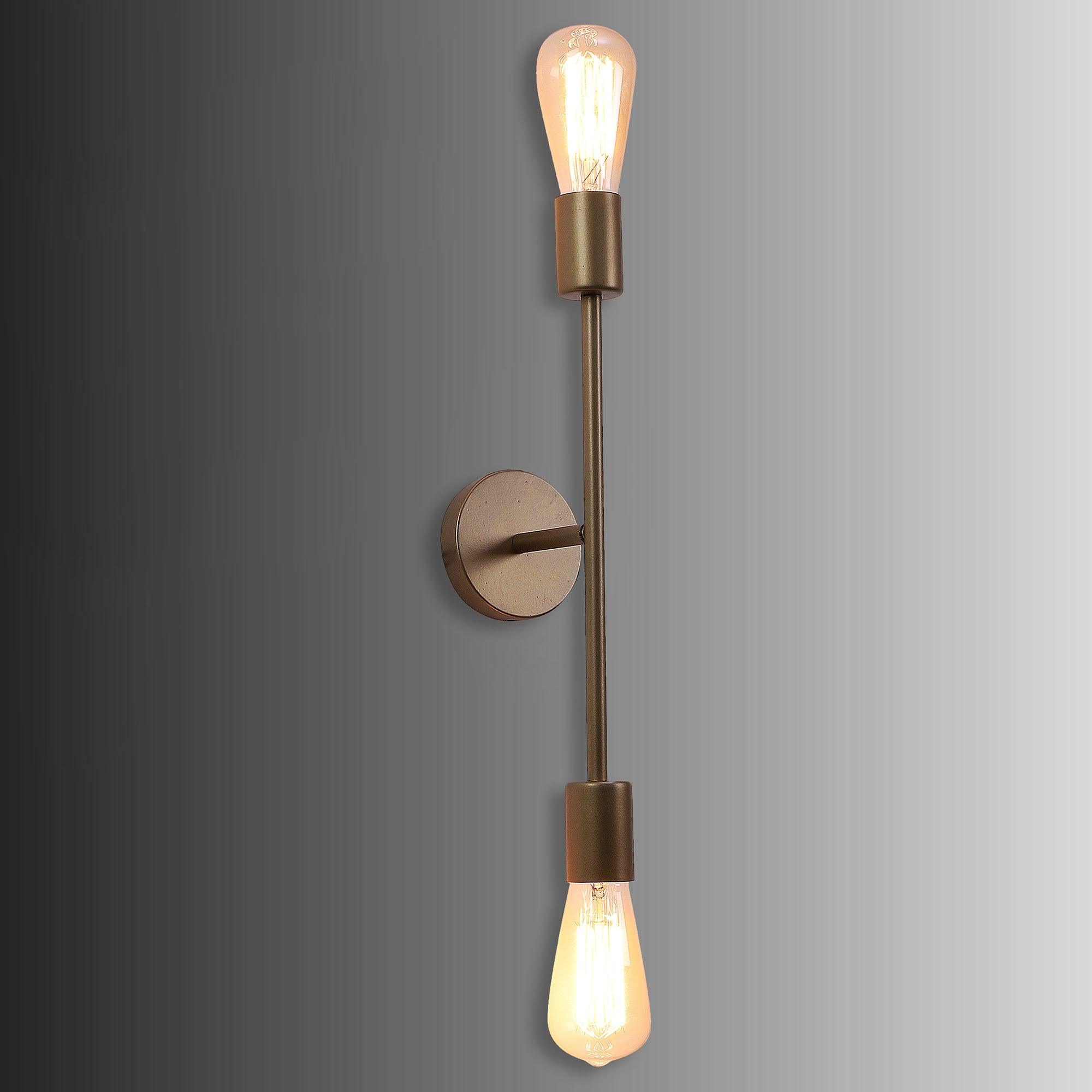 Filo Gold Metal Wall Light by SS Lightings - Ouch Cart 