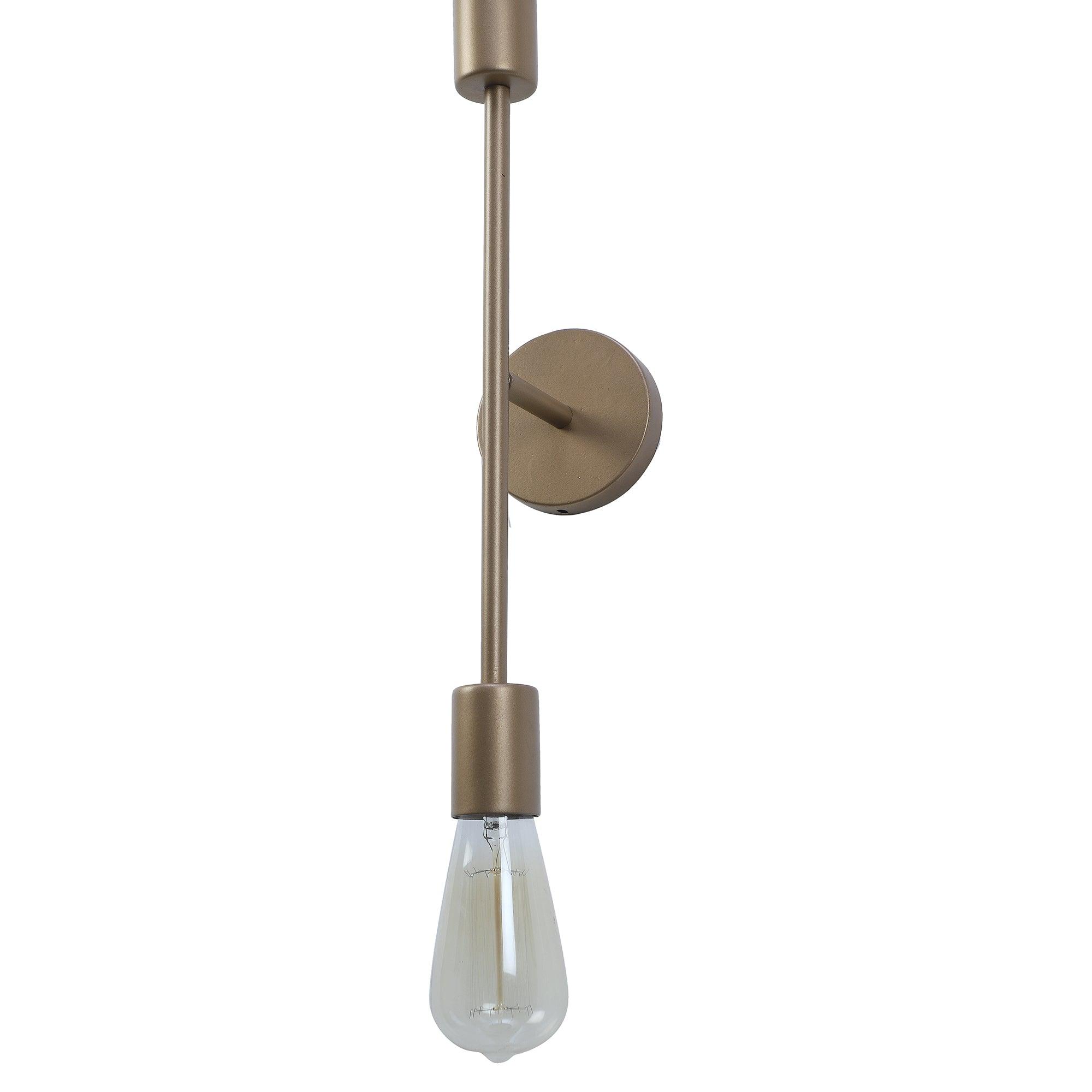 Filo Gold Metal Wall Light by SS Lightings - Ouch Cart 