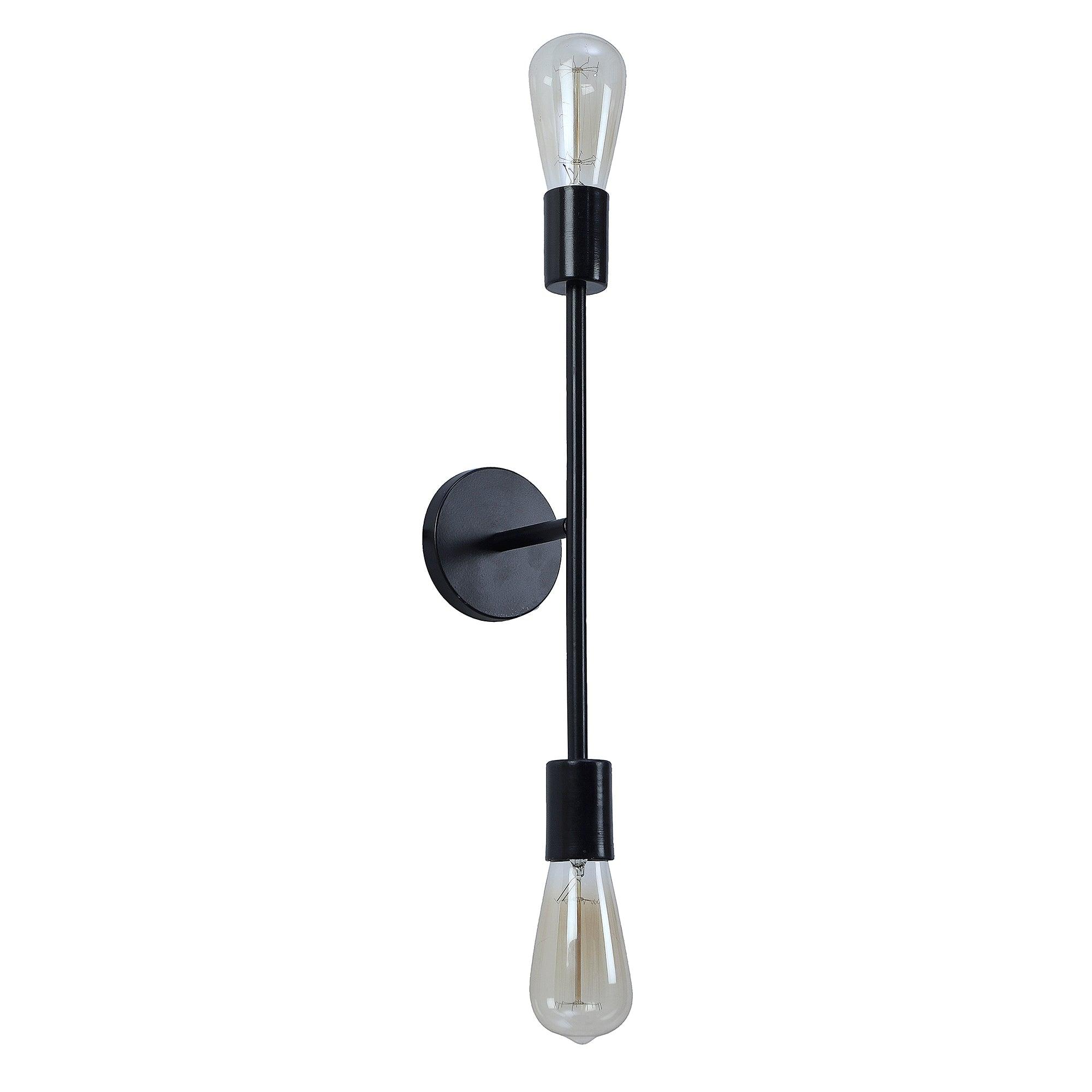 Filo Black Metal Wall Light by SS Lightings - Ouch Cart 