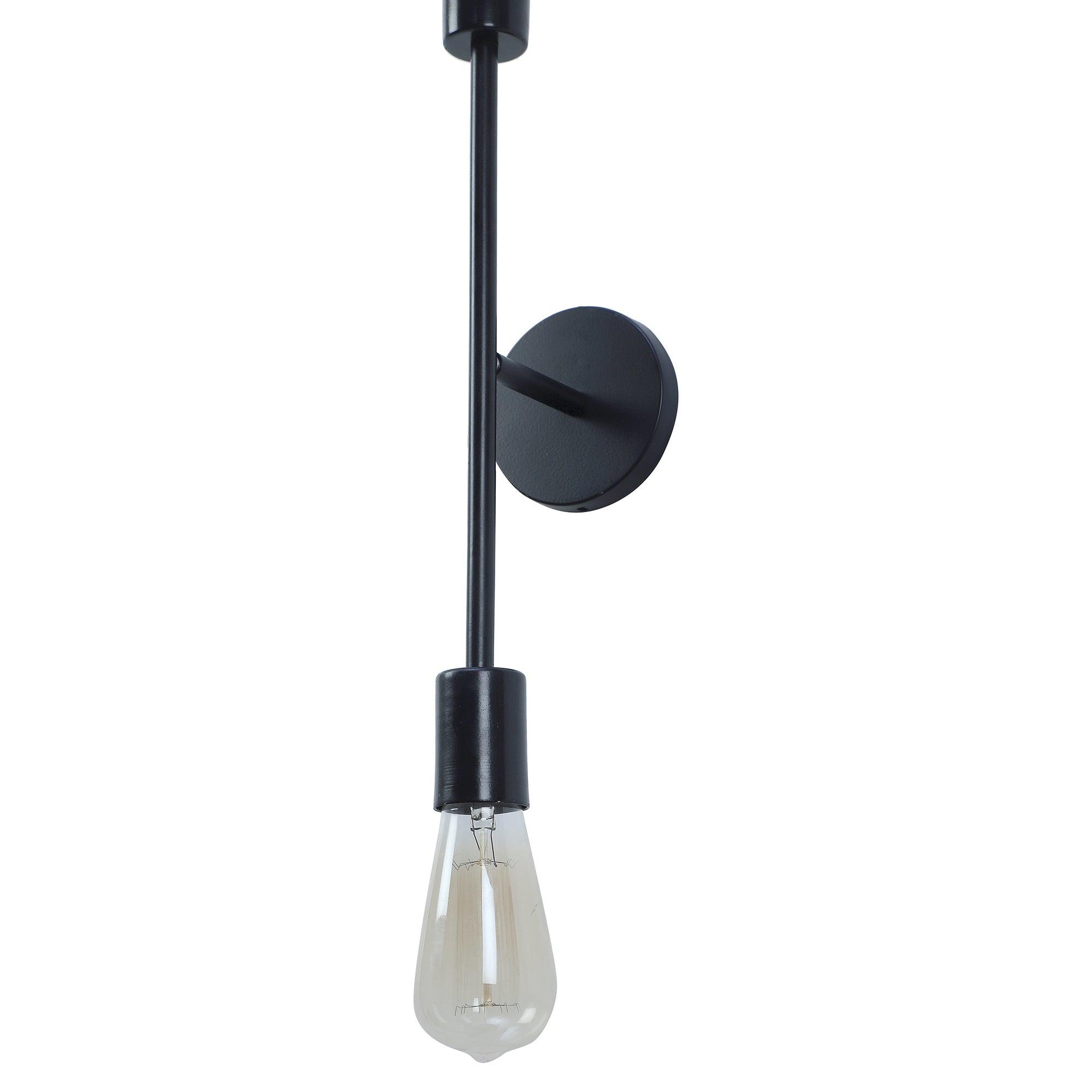 Filo Black Metal Wall Light by SS Lightings - Ouch Cart 