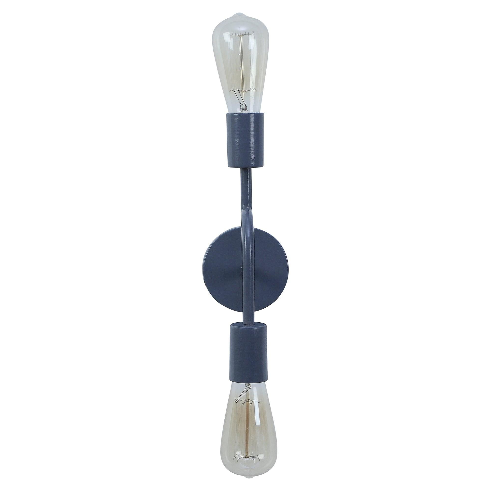 Flute Grey Metal Wall Light by SS Lightings - Ouch Cart 