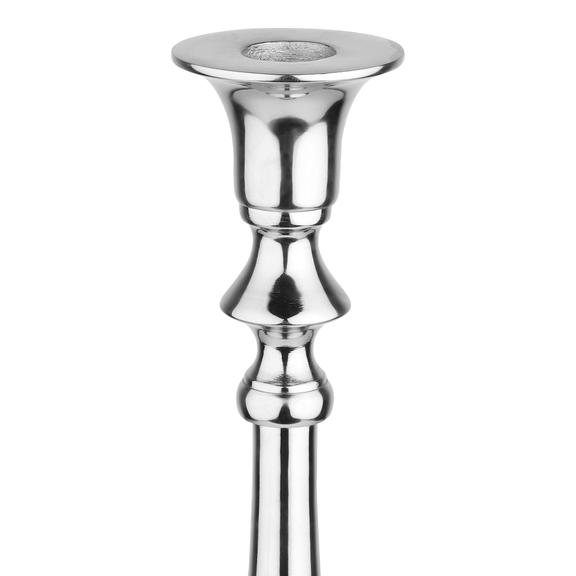 Valora Silver Candle Holder Small