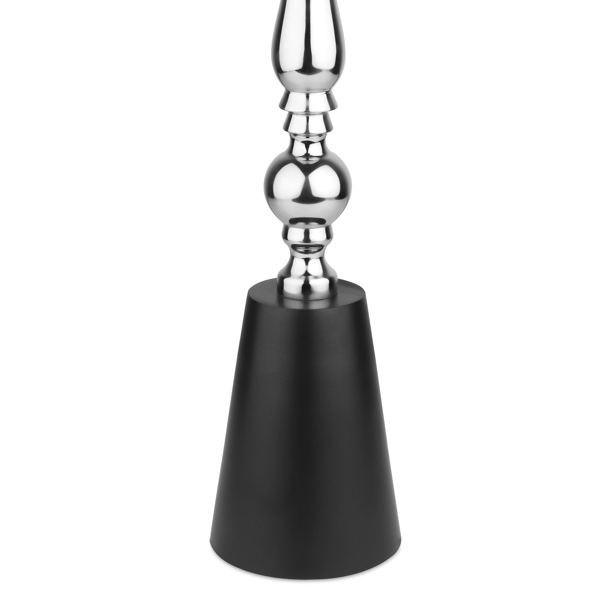 The Valora Candle Holders Silver Black Set - OUCHCART | Candle holder