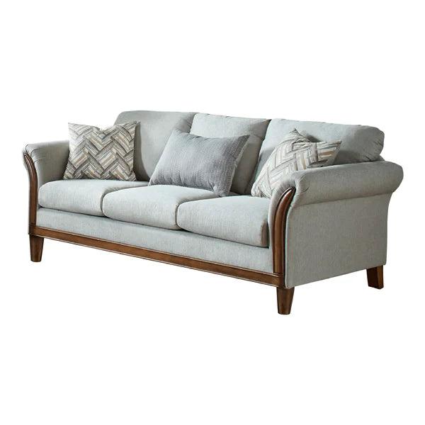 Sonma Droll Upholstered Sofa - Ouch Cart 