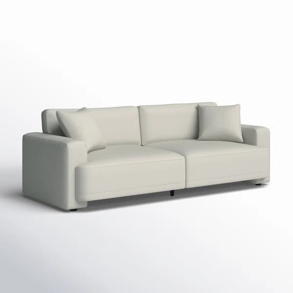 Mid-Century Modern Upholstered Sofa