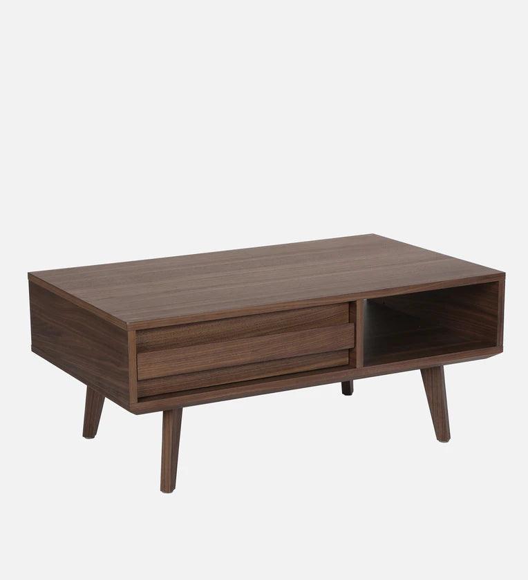 Wooden Coffee Table In Natural Finish - Ouch Cart 