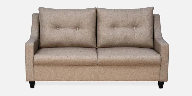 Fabric 3 Seater Sofa in Brown Colour - Ouch Cart 