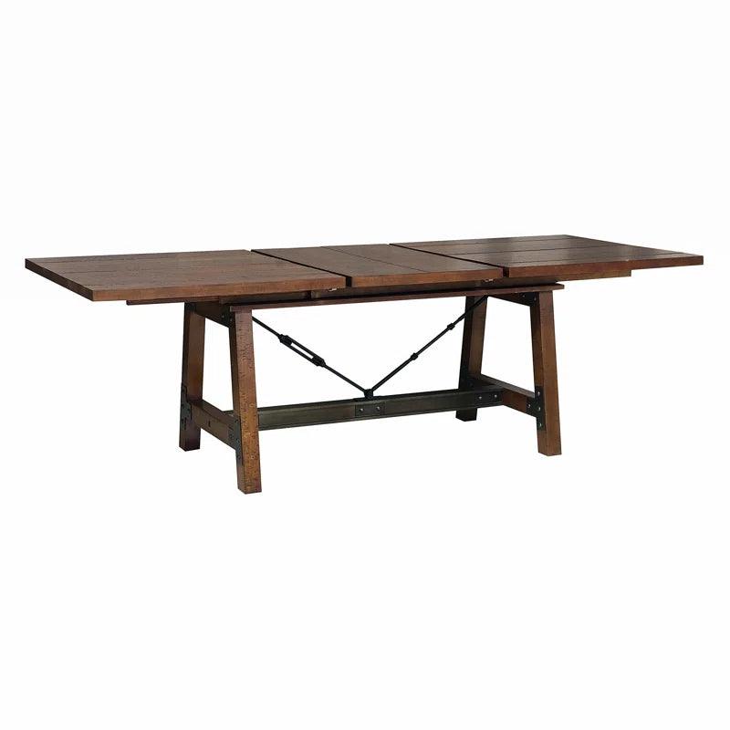 5 - Piece Extendable Solid Wood Top Dining Set - Ouch Cart 