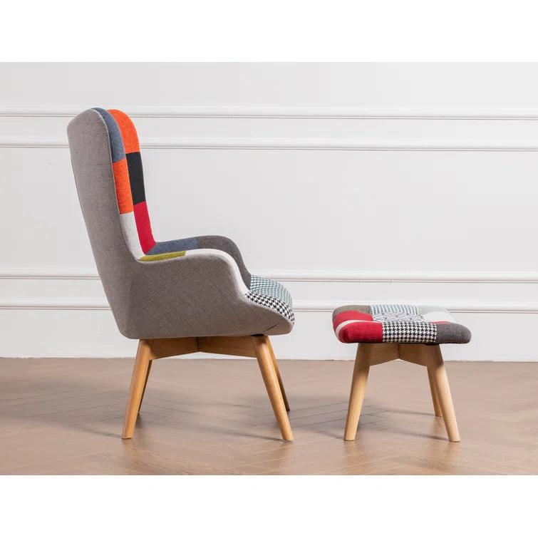Jared Upholstered Armchair - Ouch Cart 