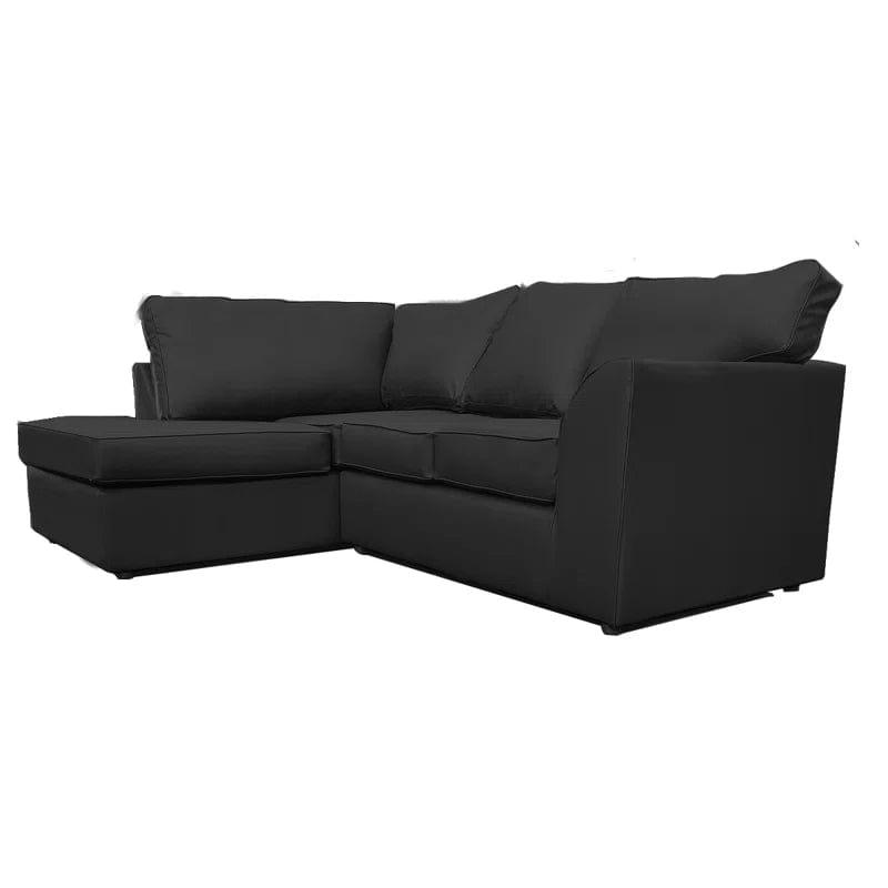 Jarol Vegan Leather Corner Sofa - Ouch Cart 