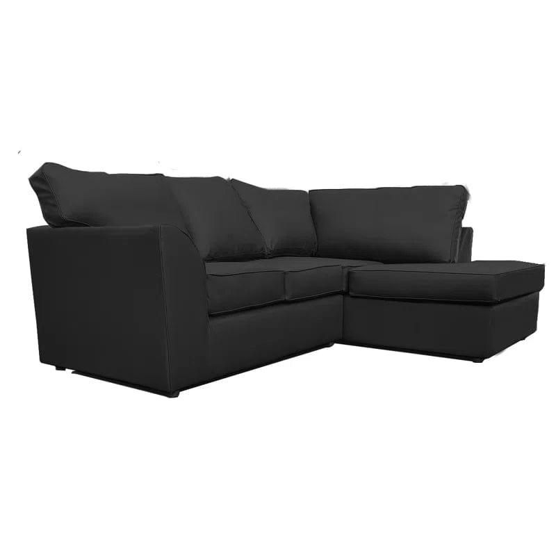Jarol Vegan Leather Corner Sofa - Ouch Cart 