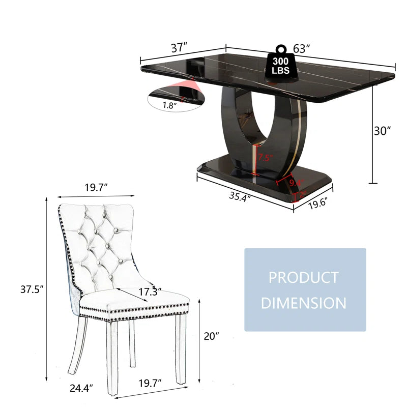 "Elegant 7-Piece Pedestal Dining Set: A Perfect Centerpiece for Gatherings"