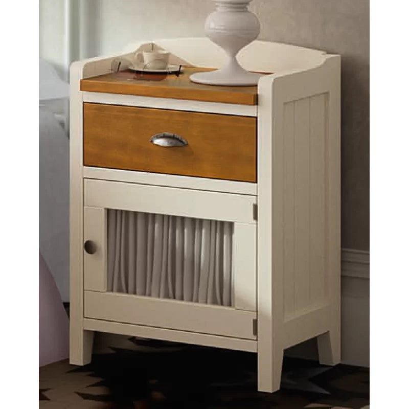 Asha  1 Door 1 Drawer Bedside Table