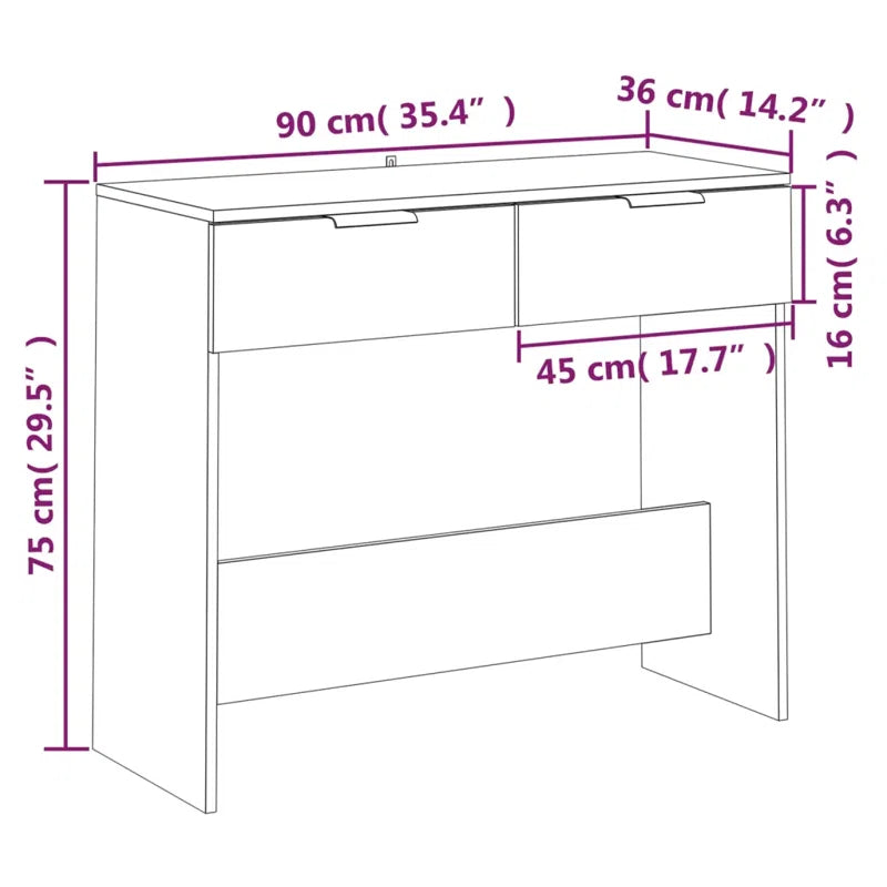 Jake Contemporary Console Table